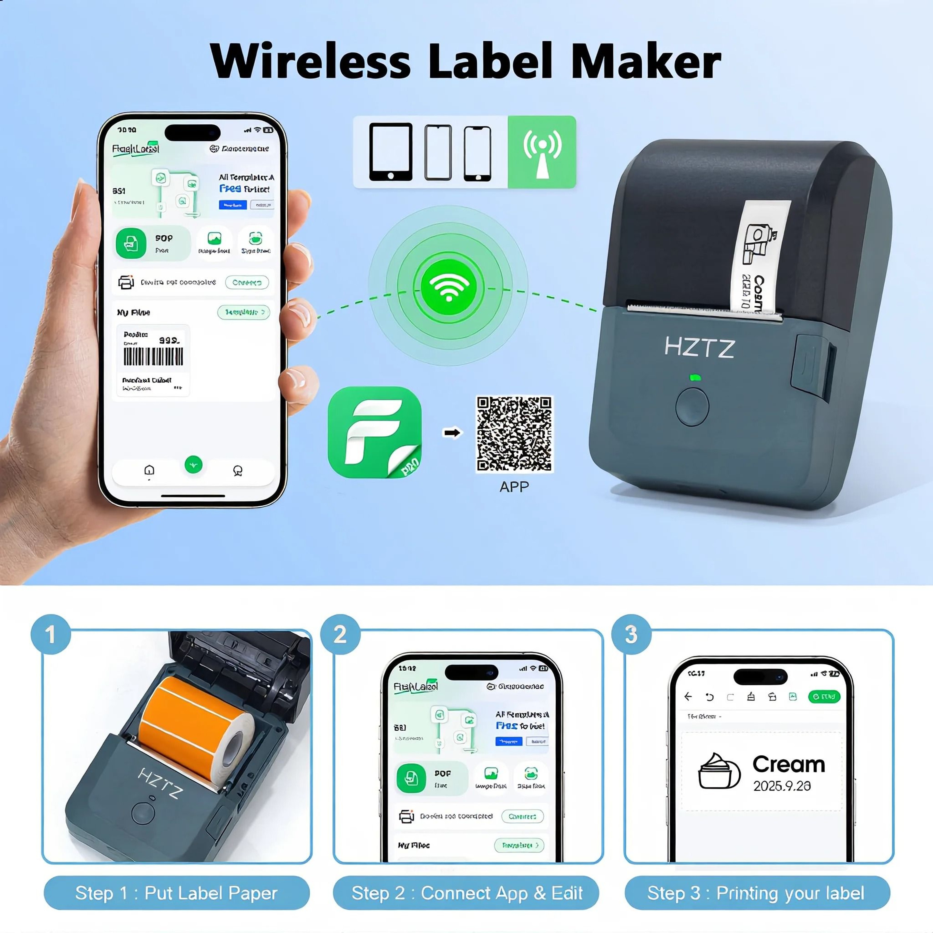 ColorTag Bluetooth Thermal Sticker Printer 5