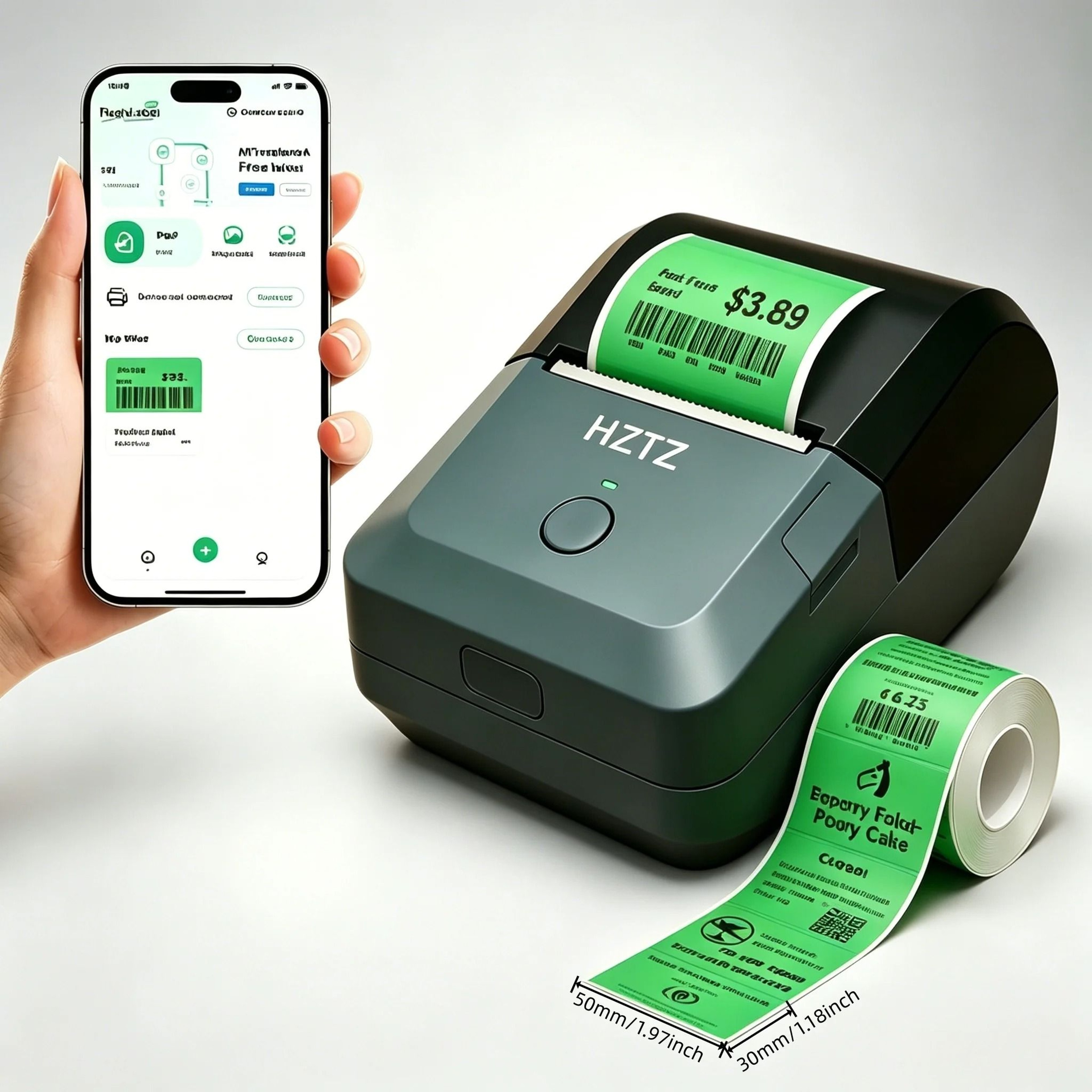 ColorTag Bluetooth Thermal Sticker Printer 13