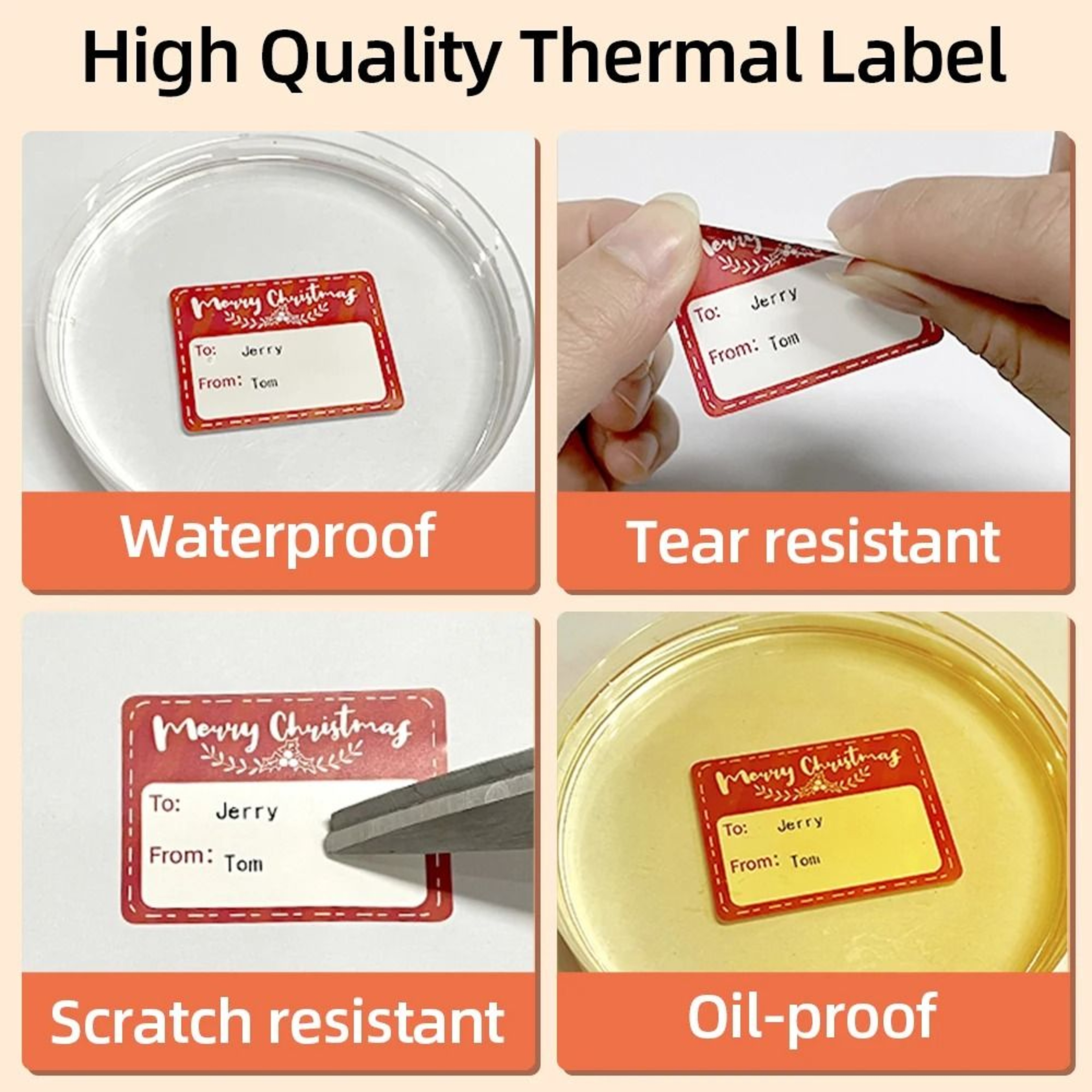 Phomemo MultiShape Thermal Sticker Labels 5