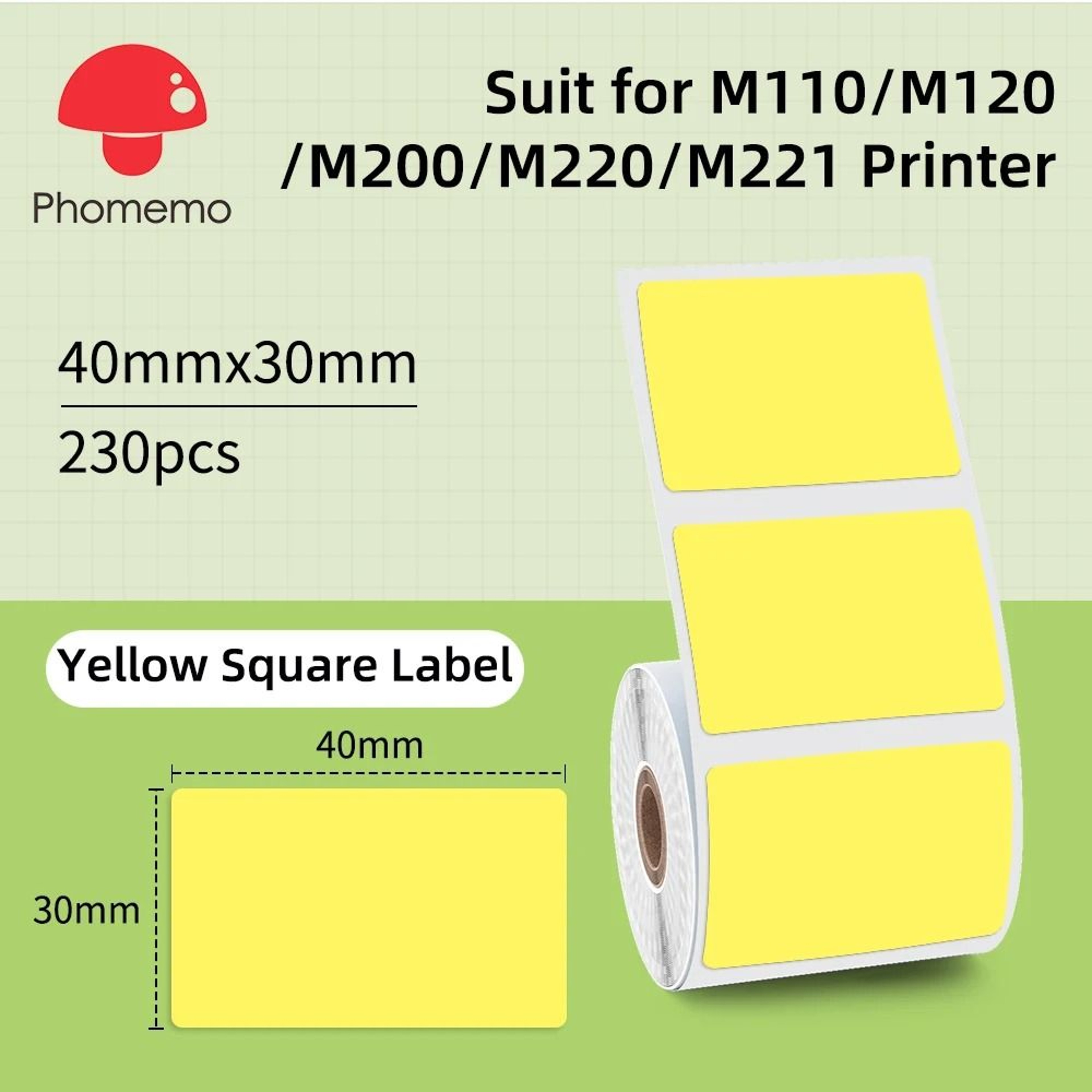 Phomemo MultiShape Thermal Sticker Labels 21
