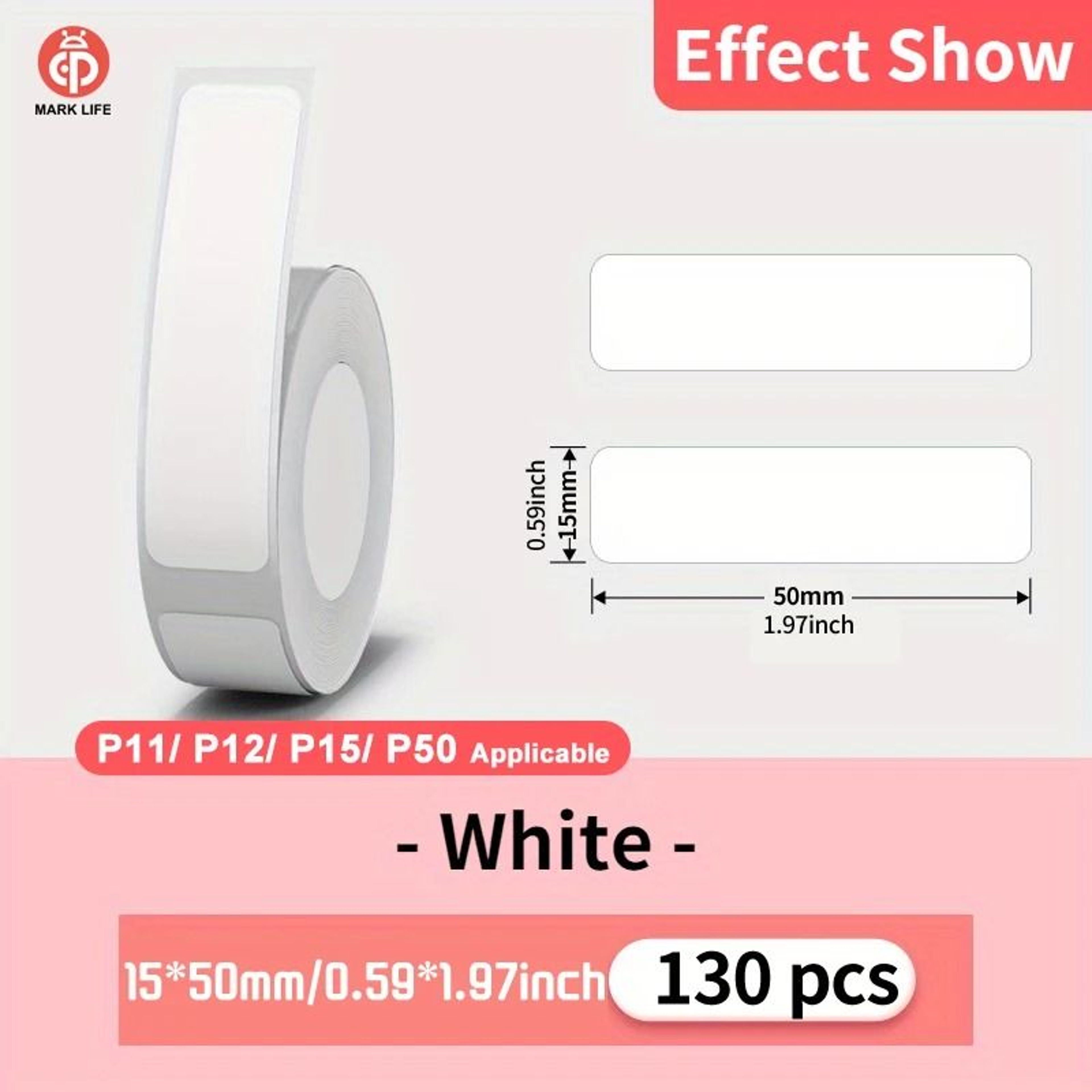 Marklife P15 Mini Bluetooth Sticker Maker 6