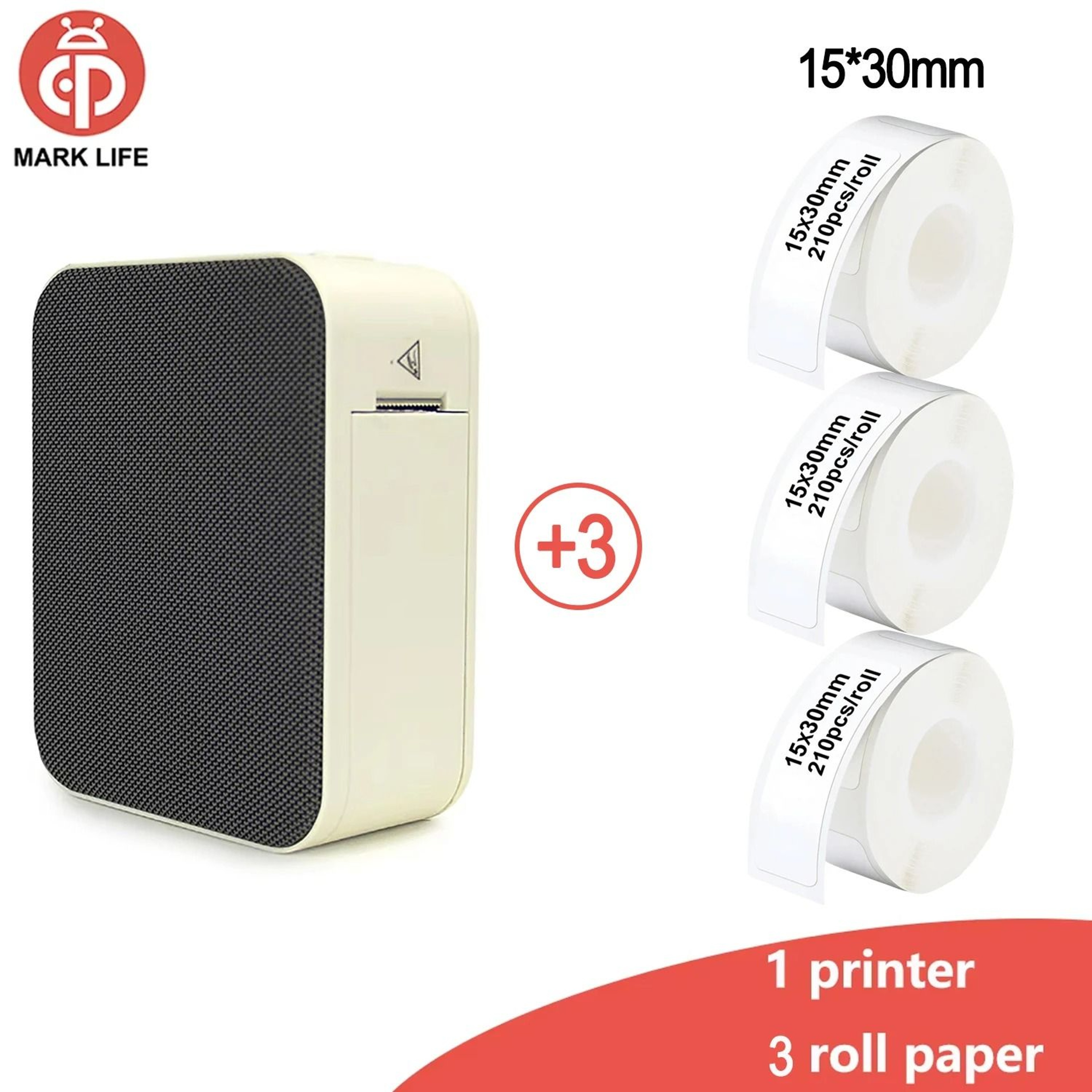 Marklife P15 Mini Bluetooth Sticker Maker 16