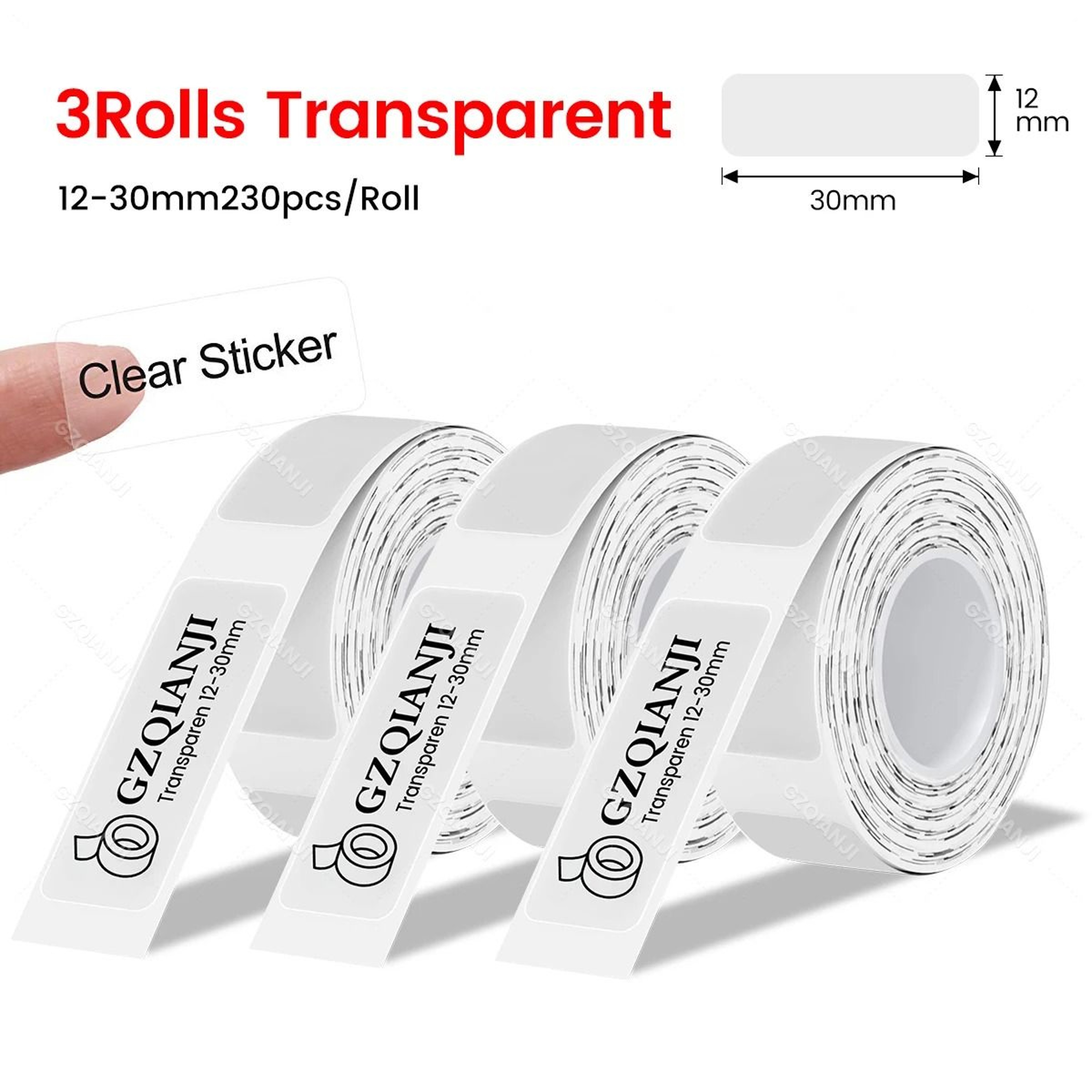 P15 Compact Bluetooth Label Printer 9