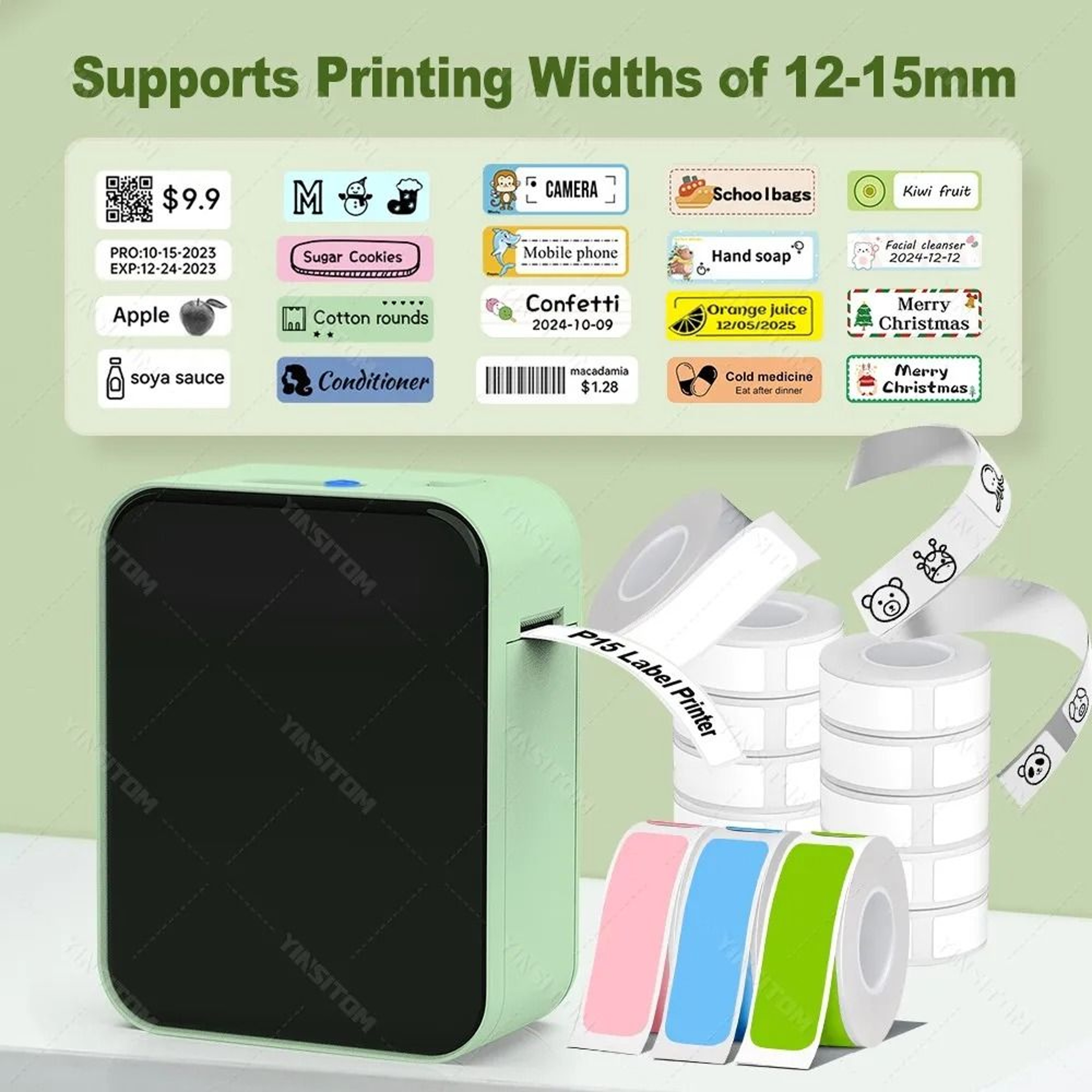 P15 Smart Bluetooth Sticker Label Maker 3