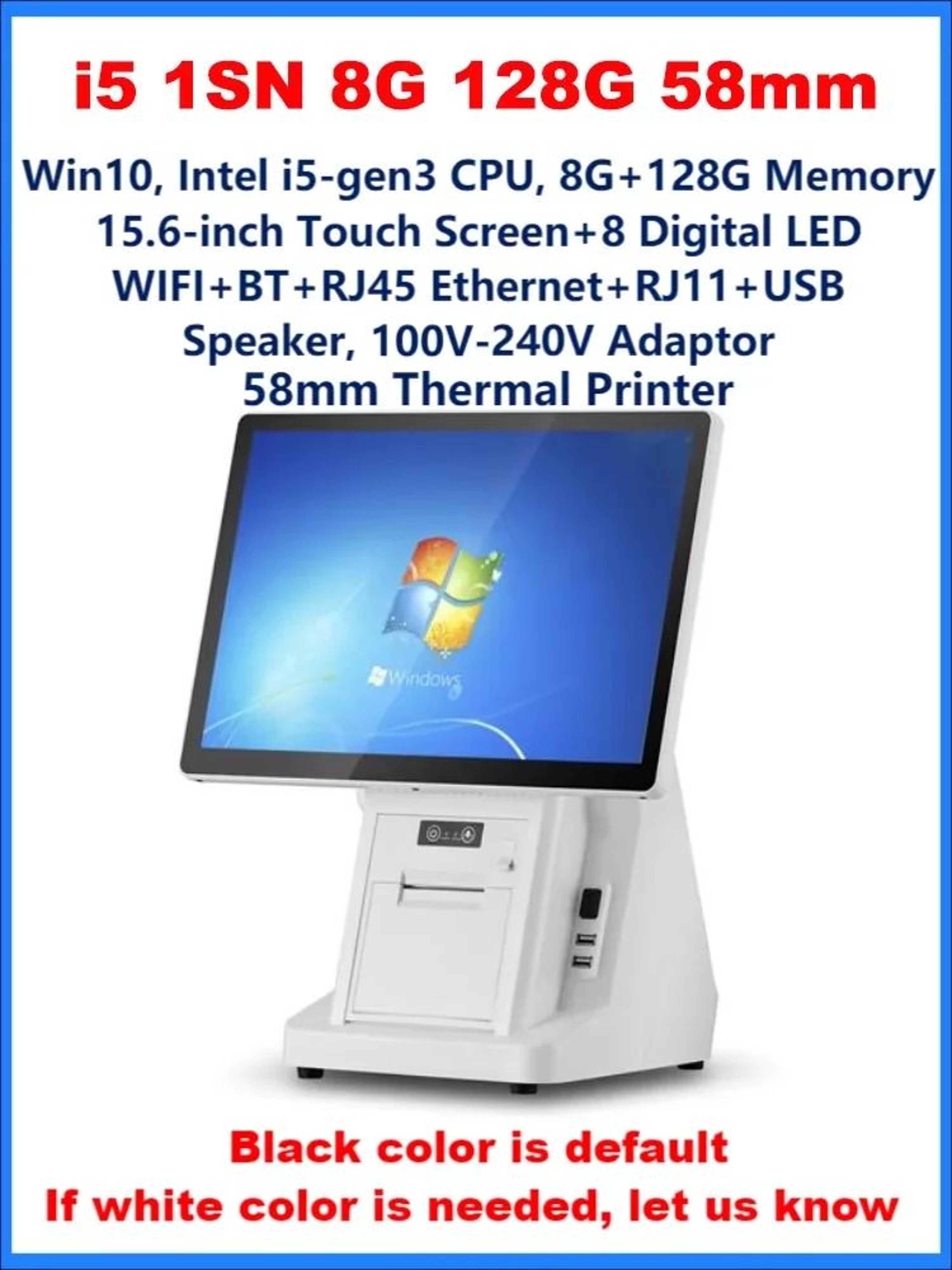 156 Inch Windows Touchscreen POS System 15