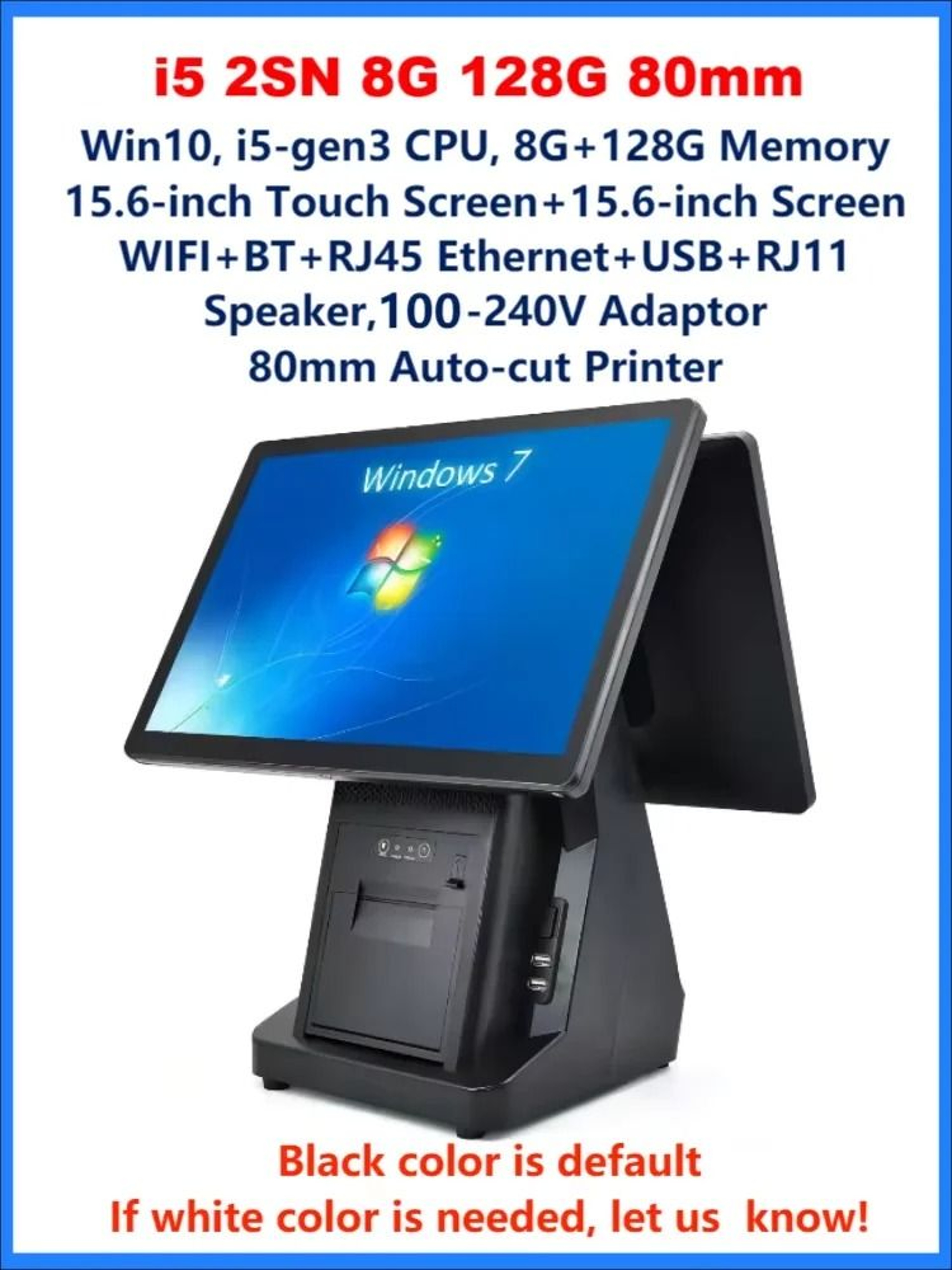 156 Inch Windows Touchscreen POS System 11