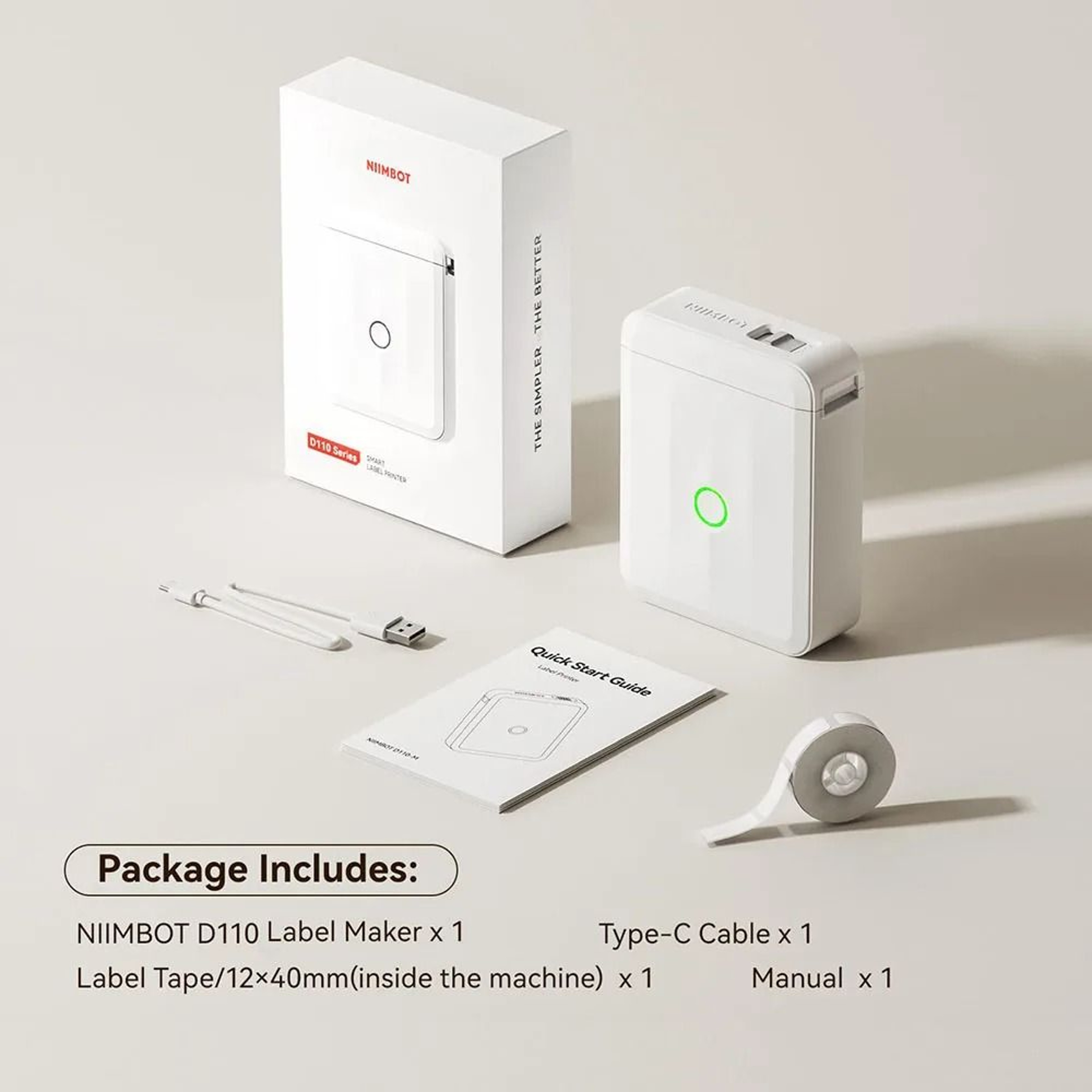 Niimbot D11 D110 Wireless Mini Label Printer 4