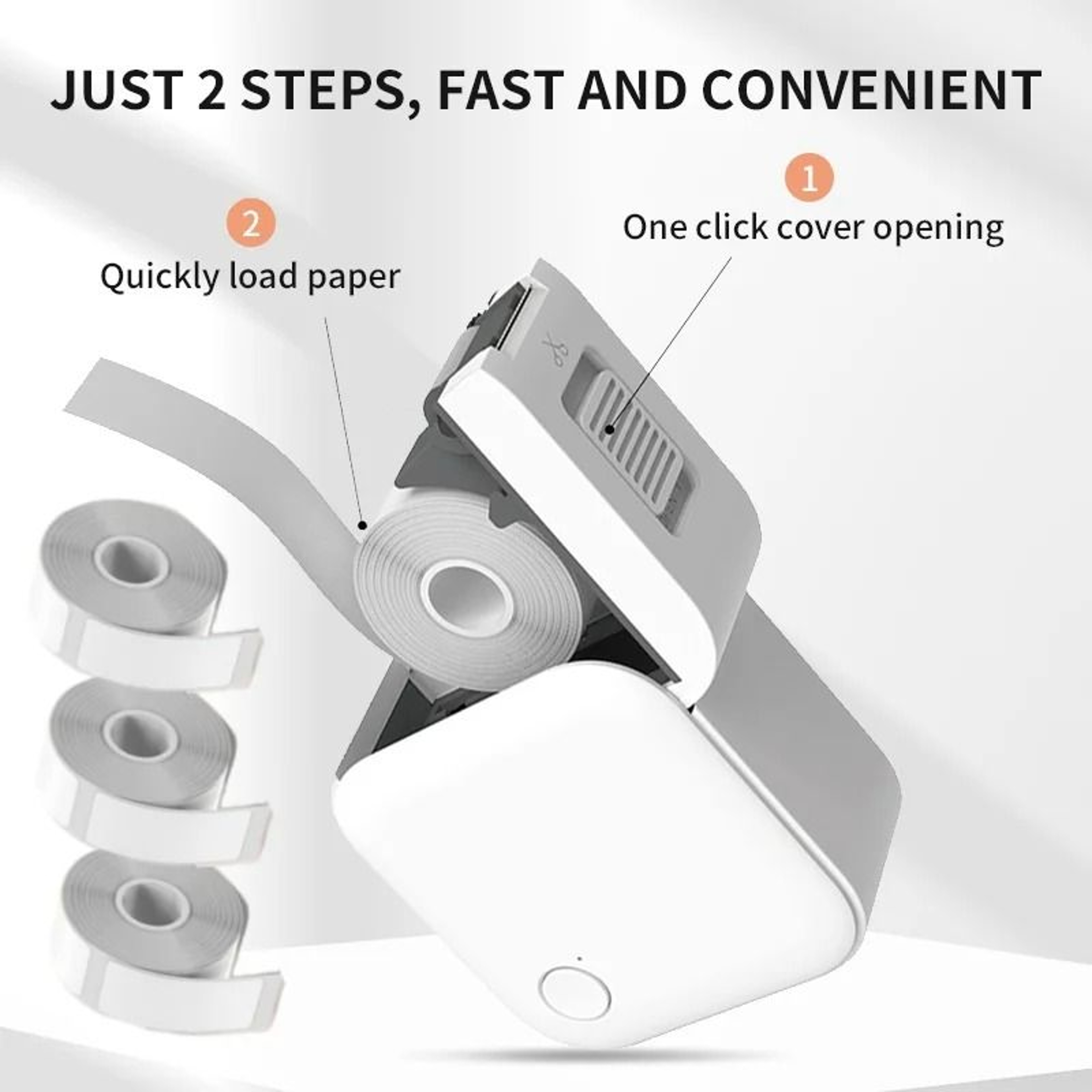 HZTZ Mini Bluetooth Pocket Label Printer 14