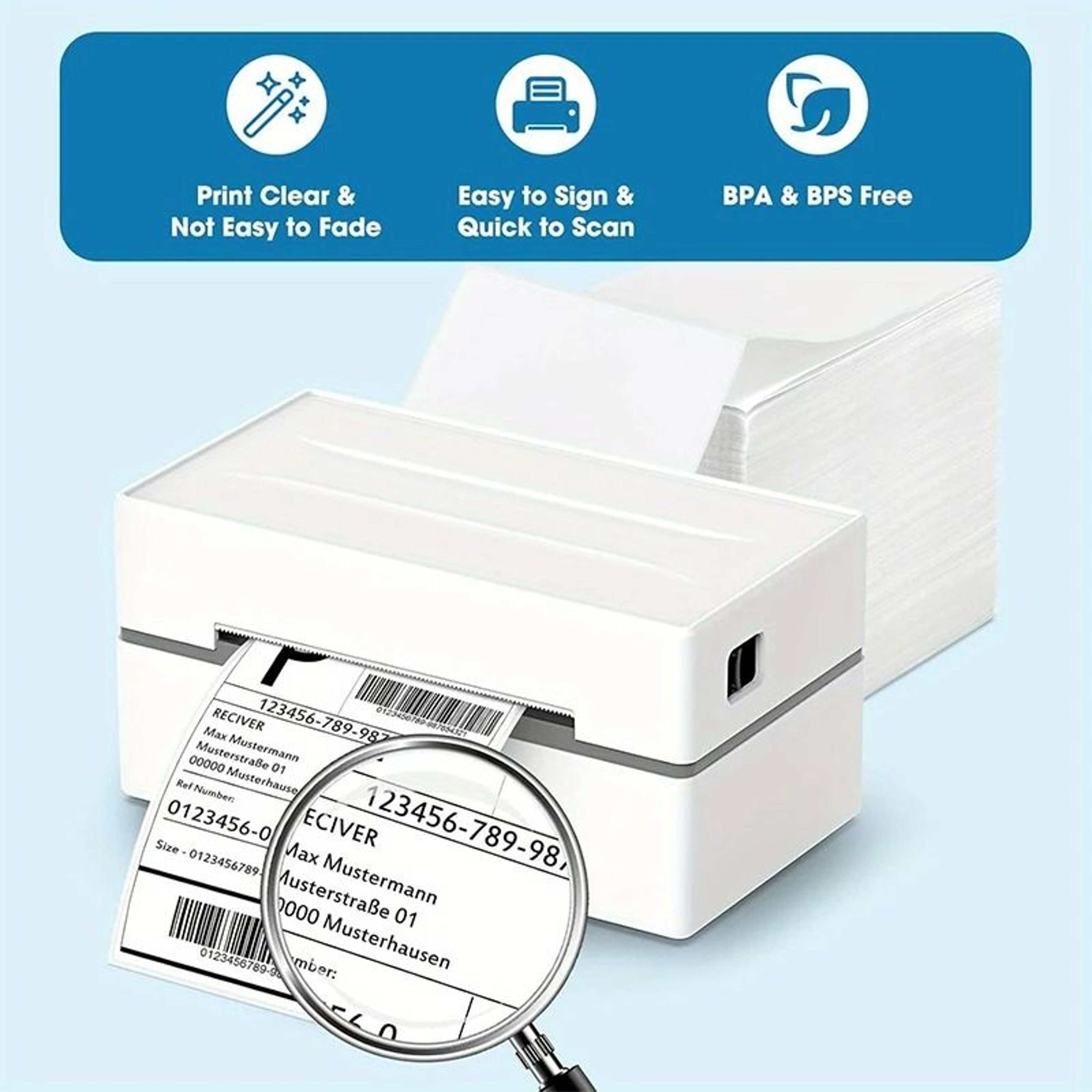 4x6 Self Adhesive Shipping Labels 2