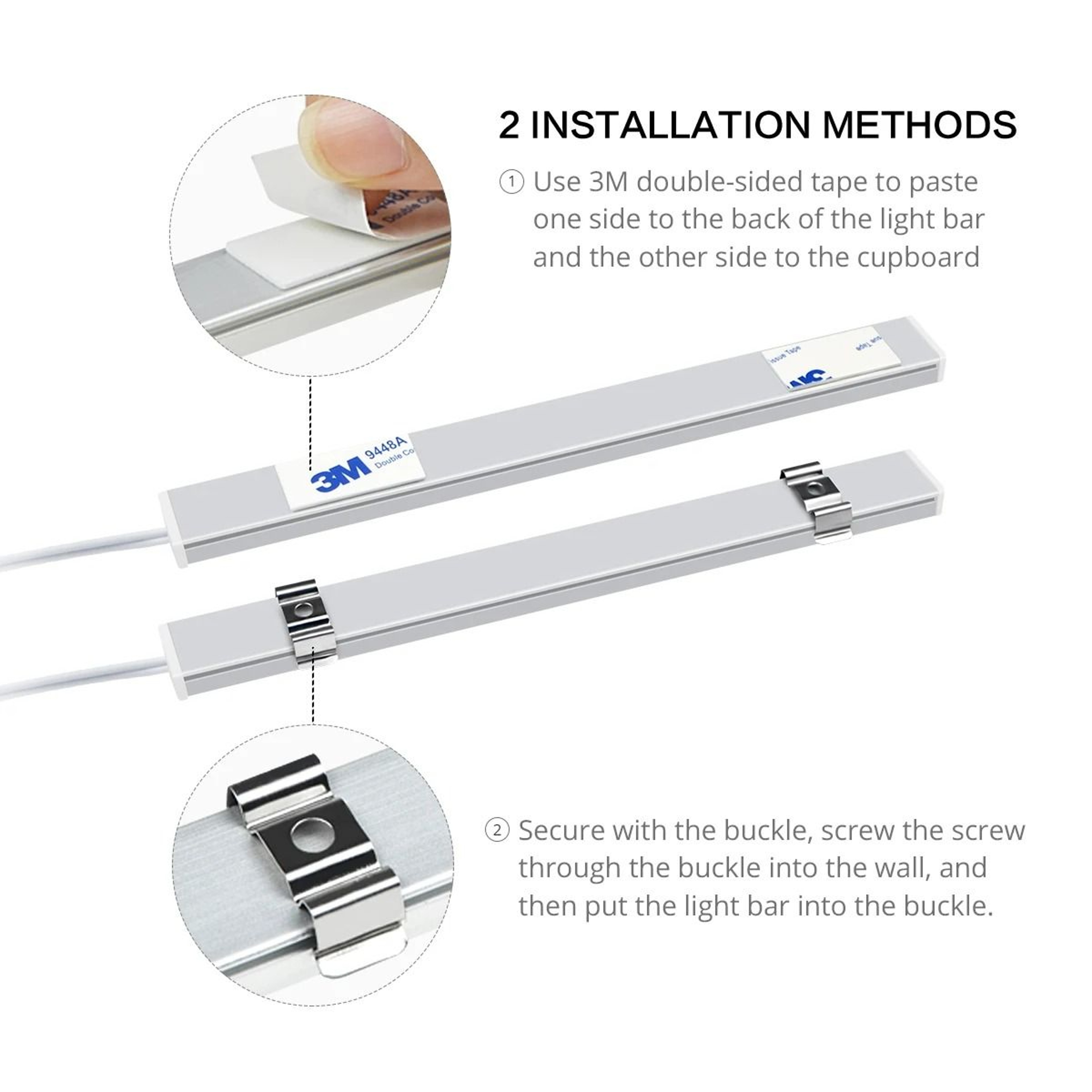 USB Motion Sensor LED Cabinet Light Bar 3