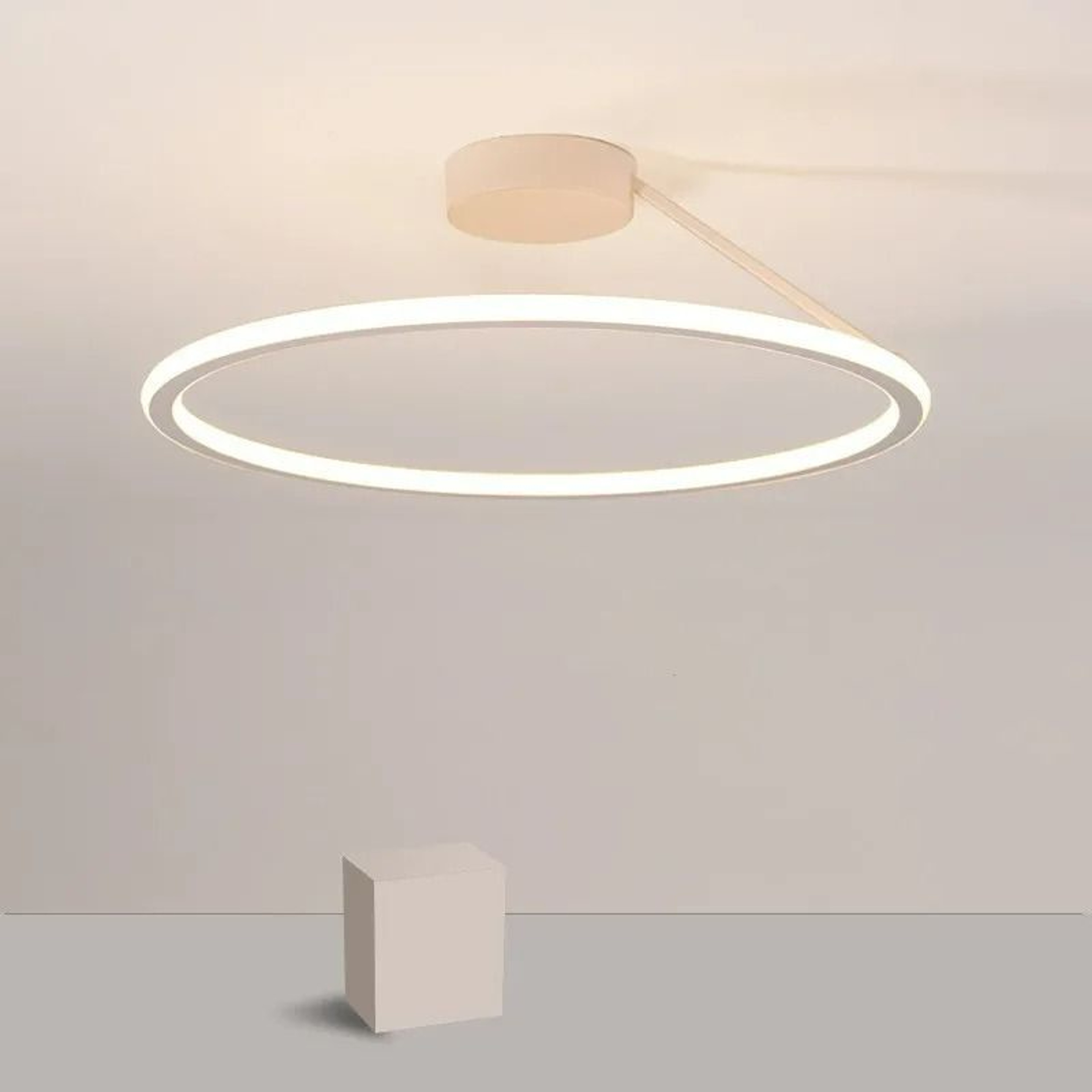 Modern Dimmable LED Ring Ceiling Chandelier 1
