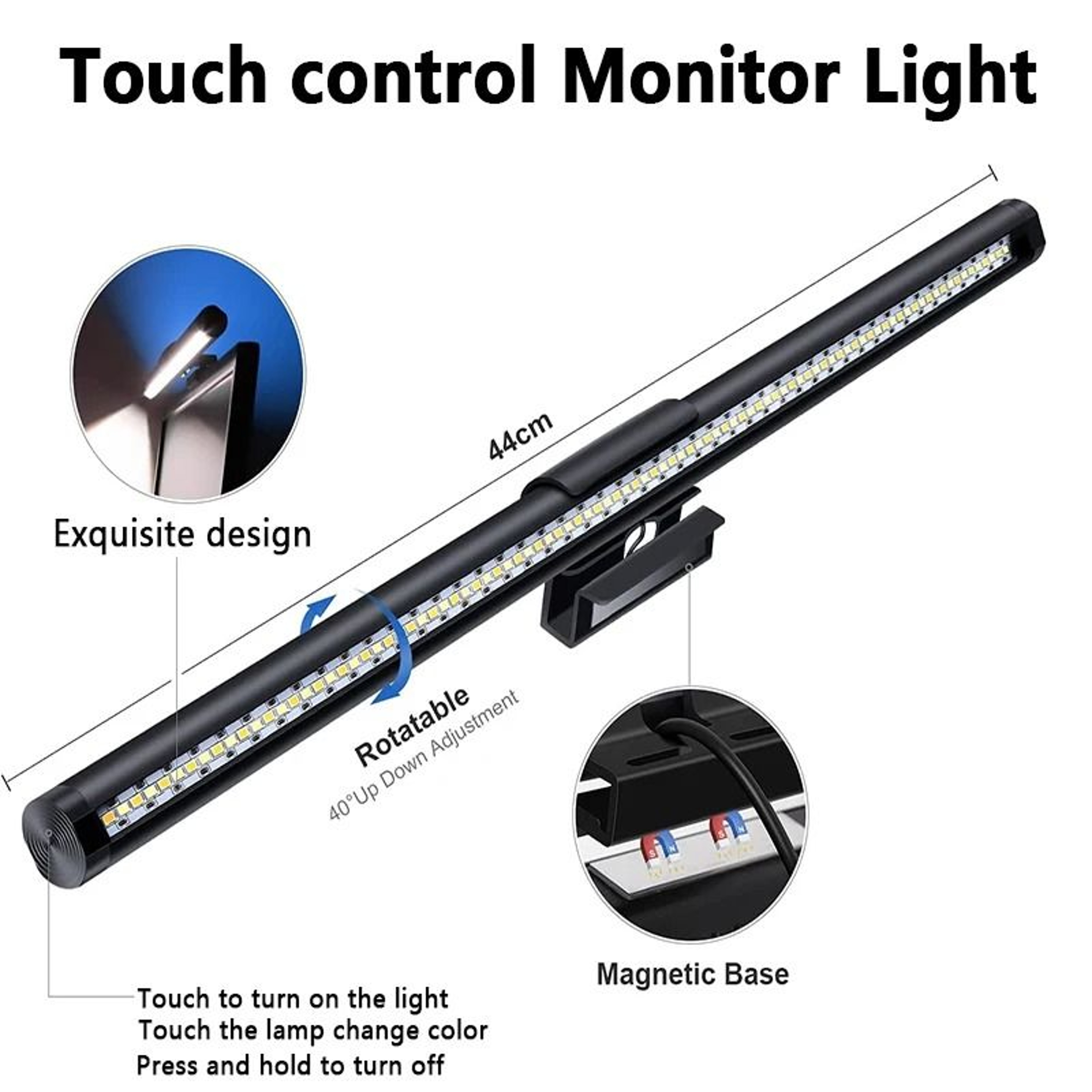 LumaTouch RGB Monitor Light Bar 6