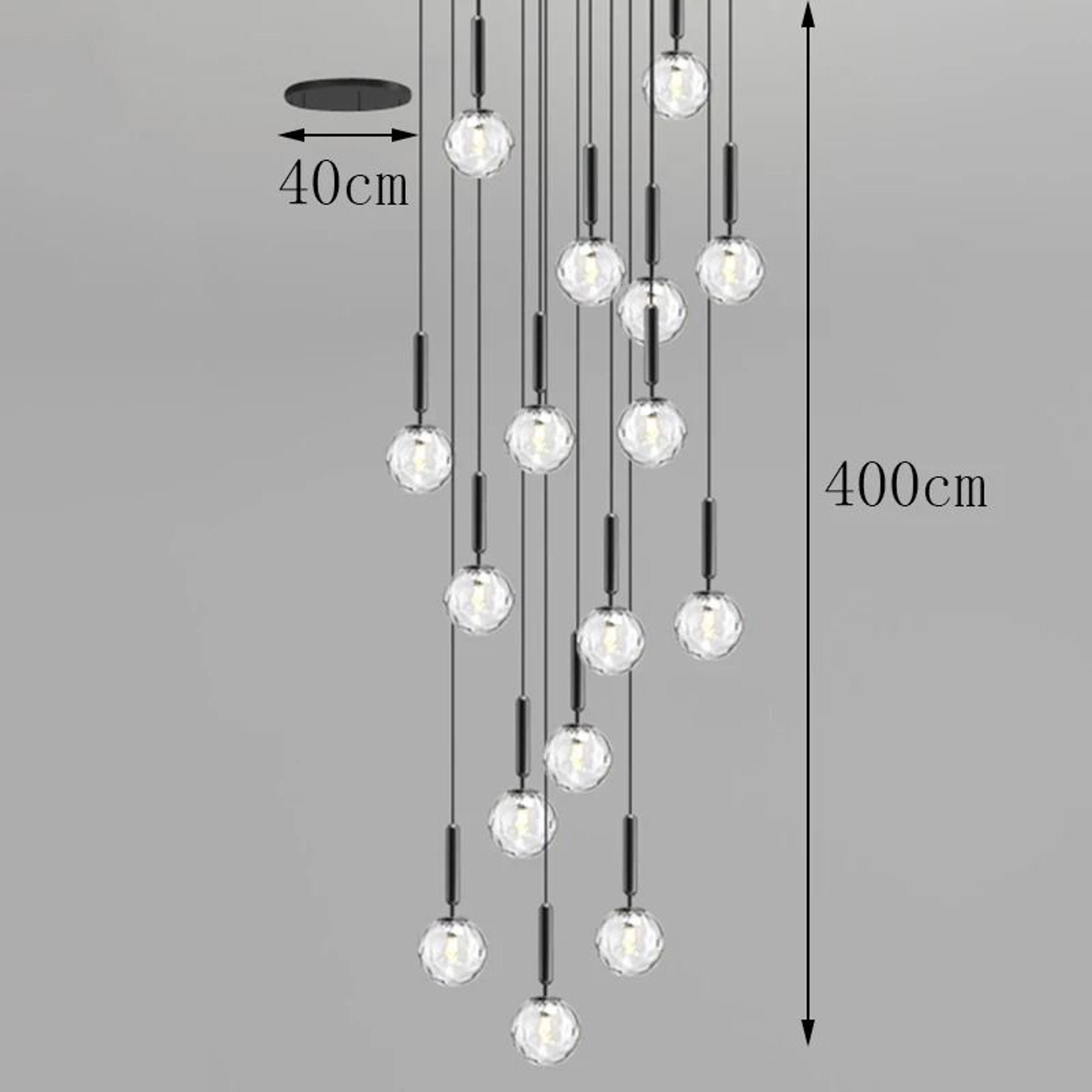 Modern LED Pendant Chandelier Light 11