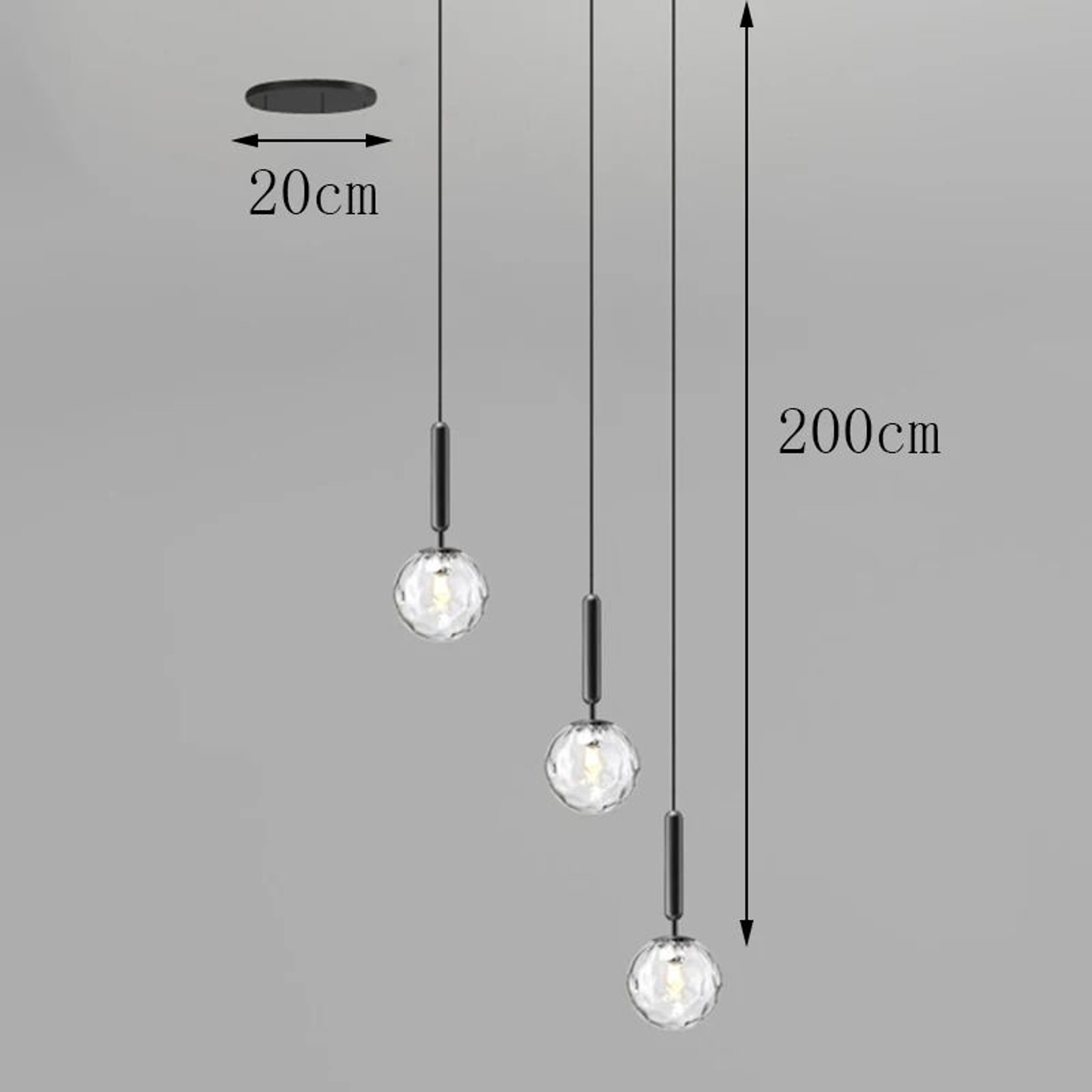 Modern LED Pendant Chandelier Light 7