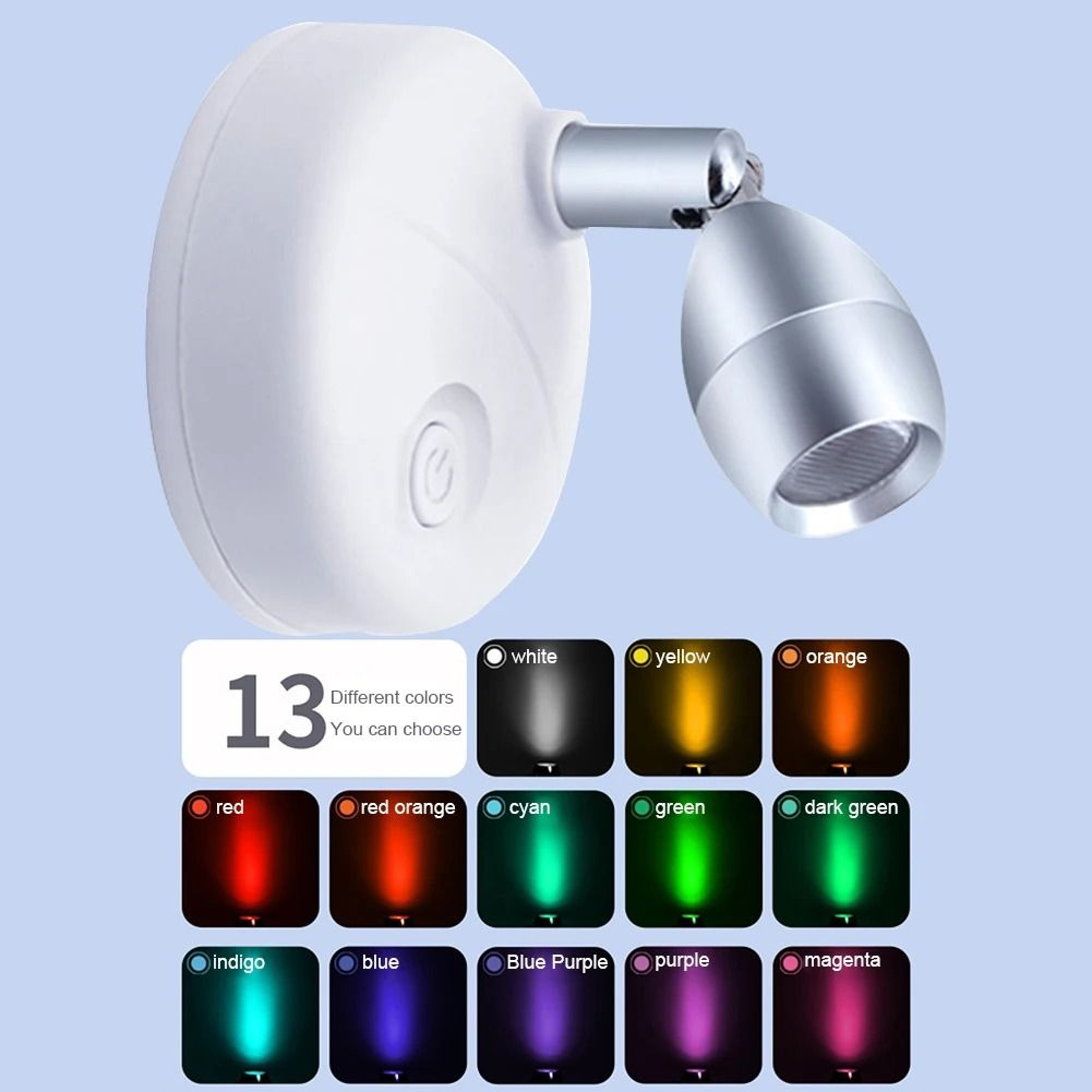 ChromaLuxe 13Color LED Wall Light 4