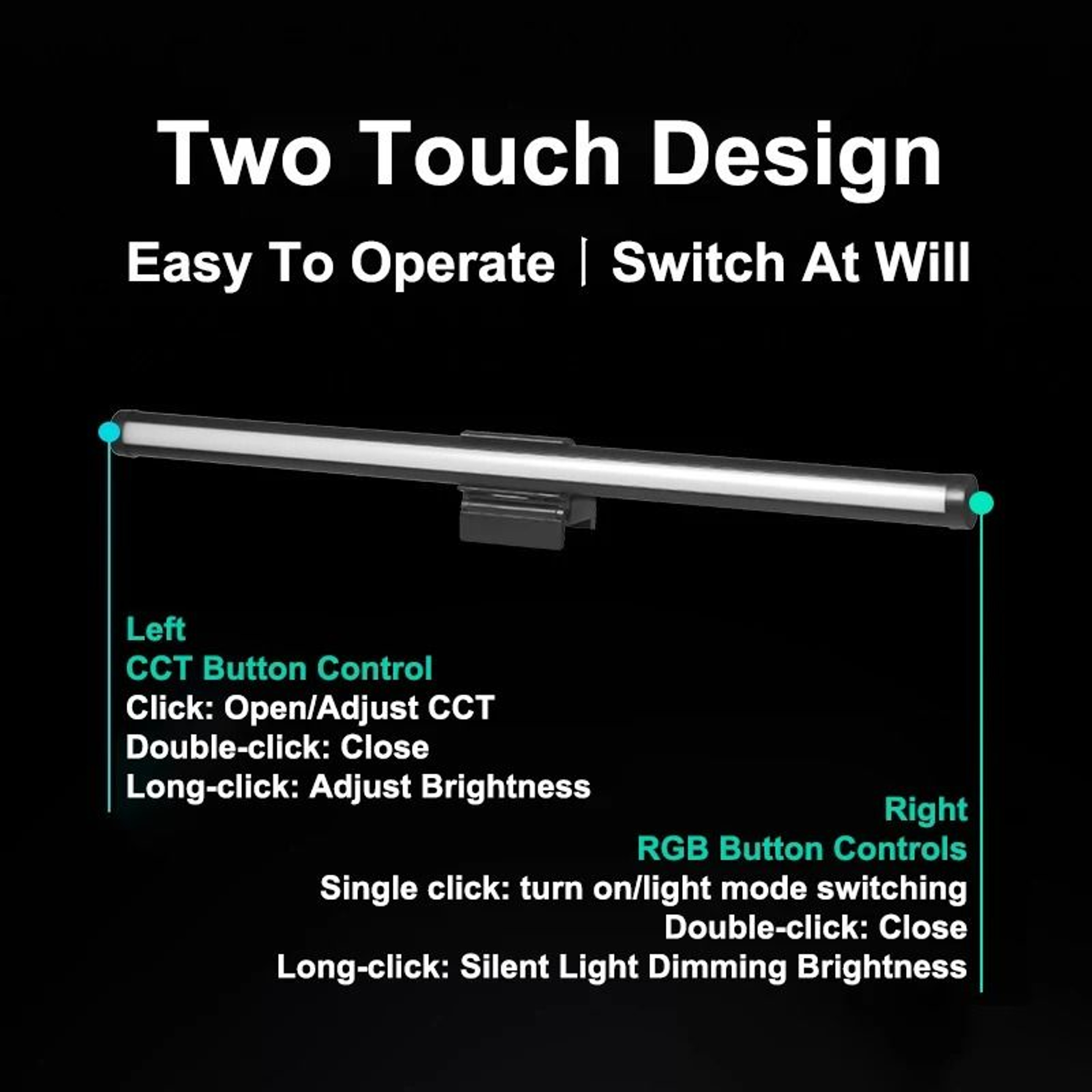 1181 Inch Stepless LED Monitor Lamp 2