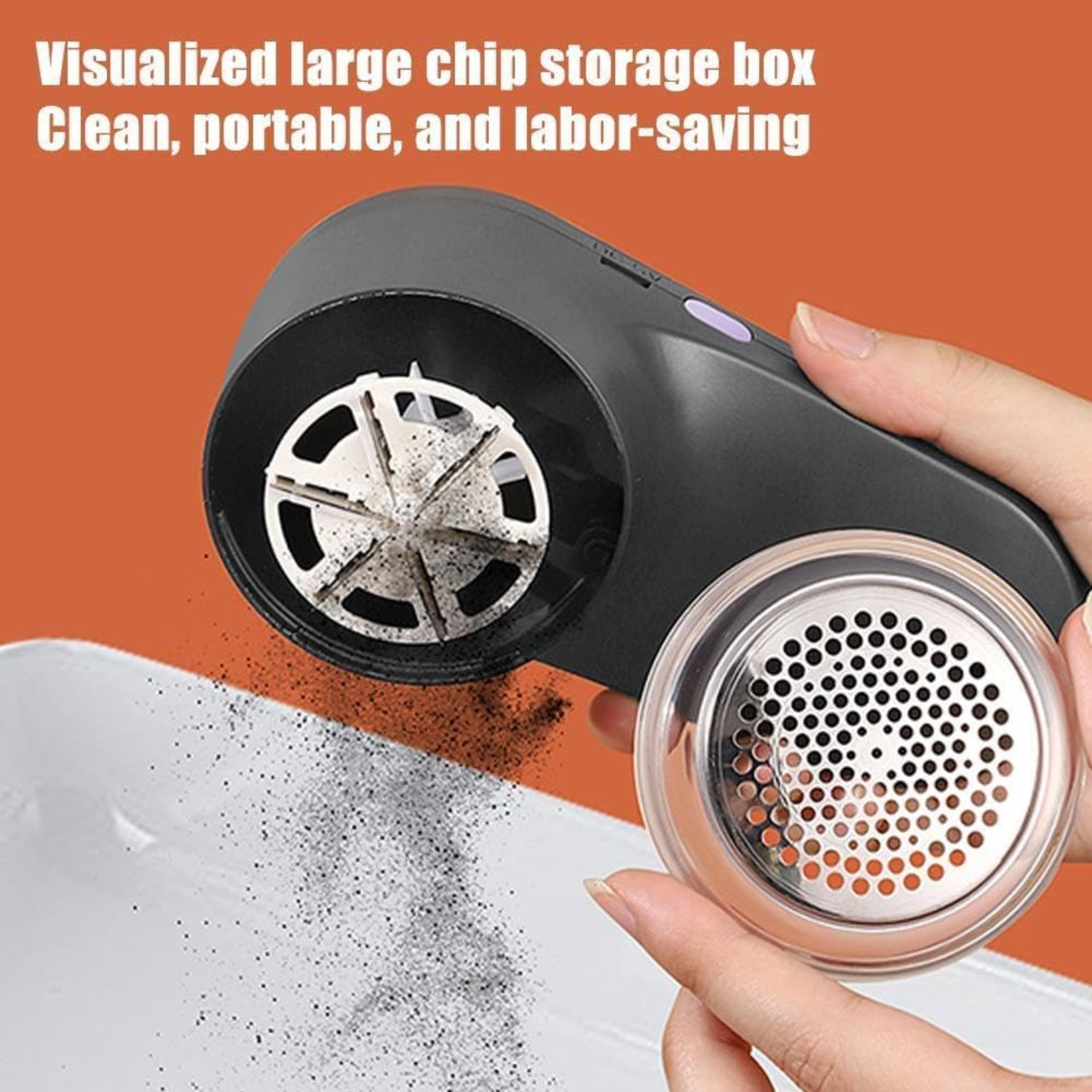 Rechargeable Fabric Shaver With LED Display  Electric Lint  Fuzz Remover For Sweaters Clothing  Uph 6