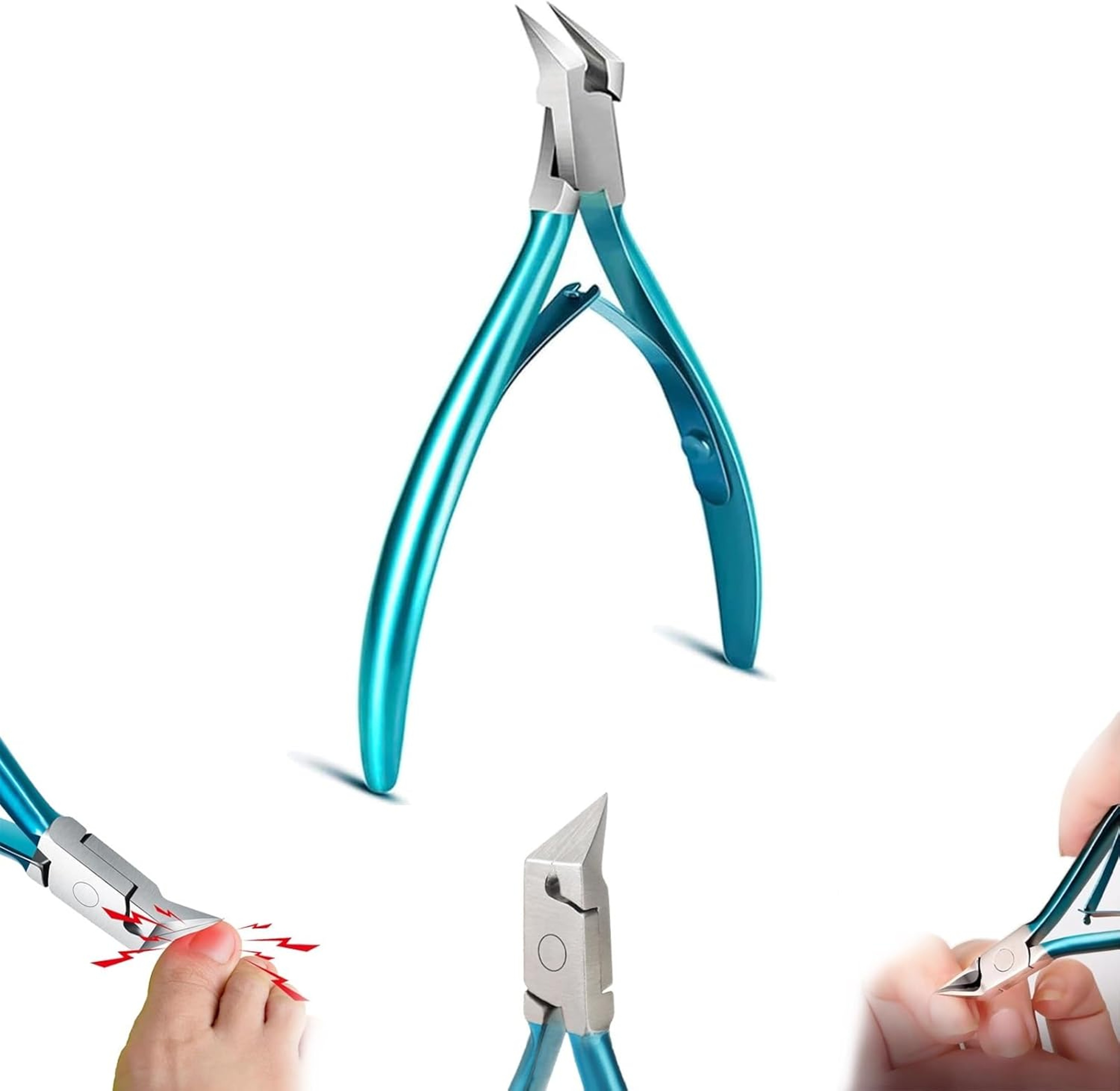 ProPed Nail Nipper Ingrown Toenail Clipper  Thick Toenail Nipper With Surgical Grade Stainless Stee 0