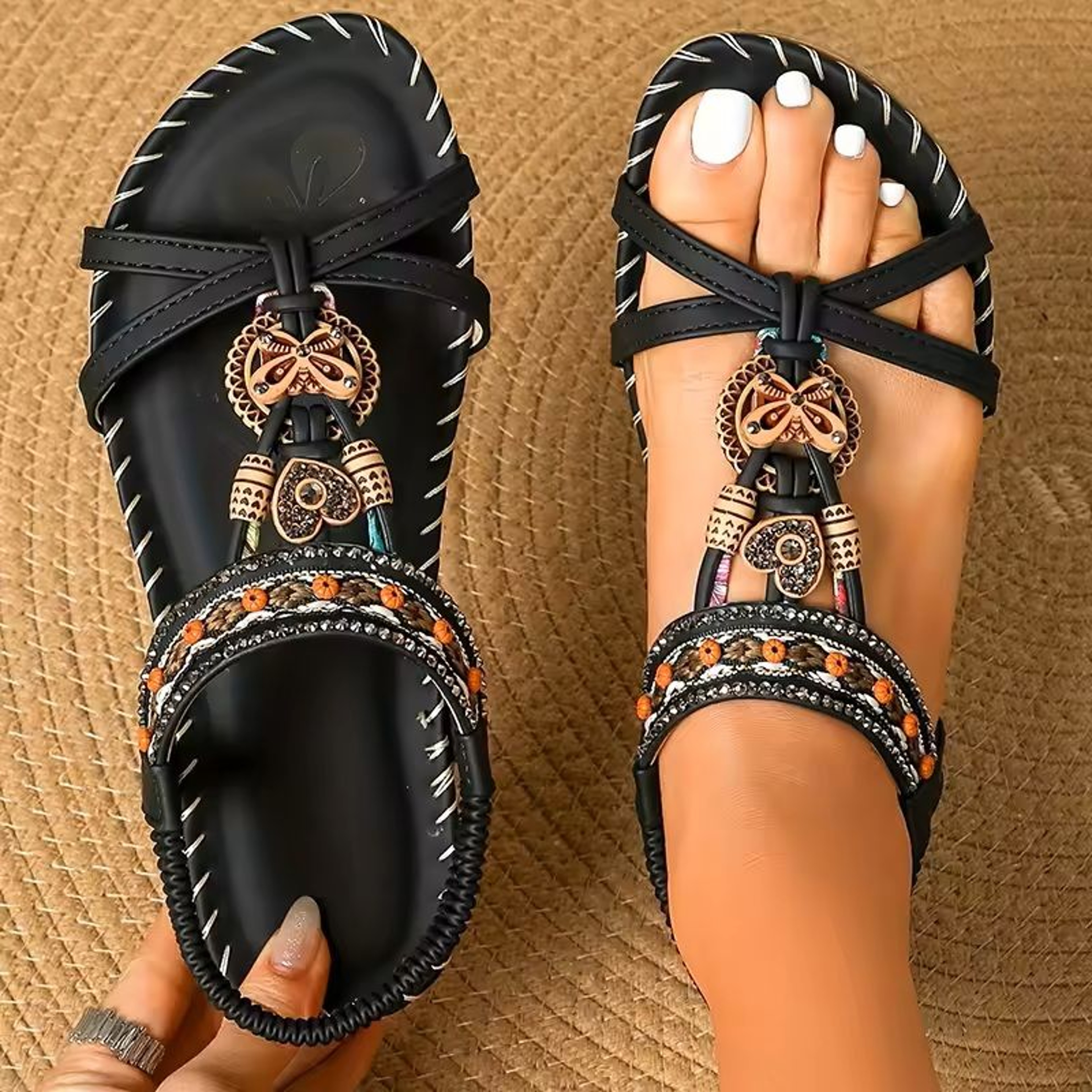 EasyStride Womens Casual Walking Sandals 1