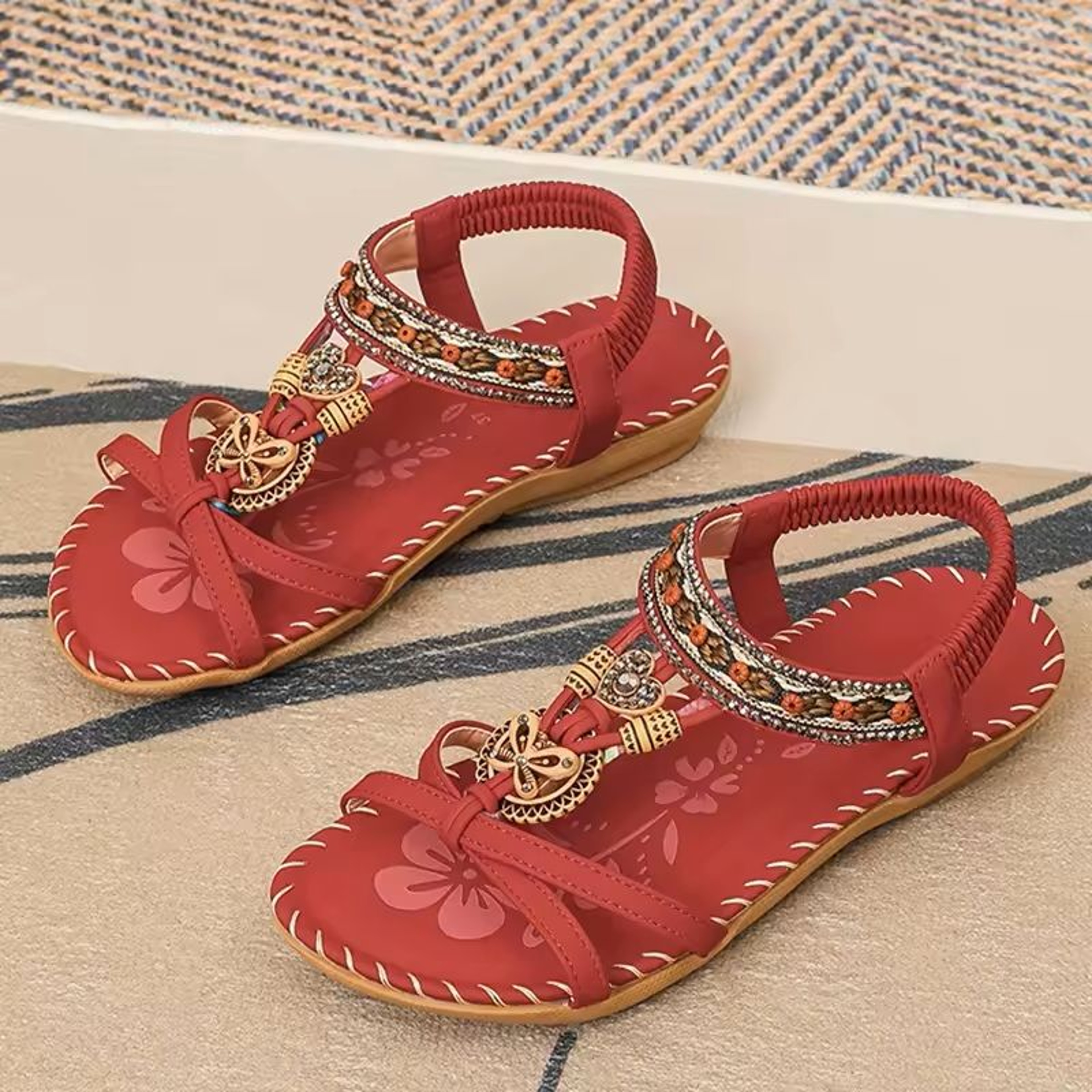 EasyStride Womens Casual Walking Sandals 13
