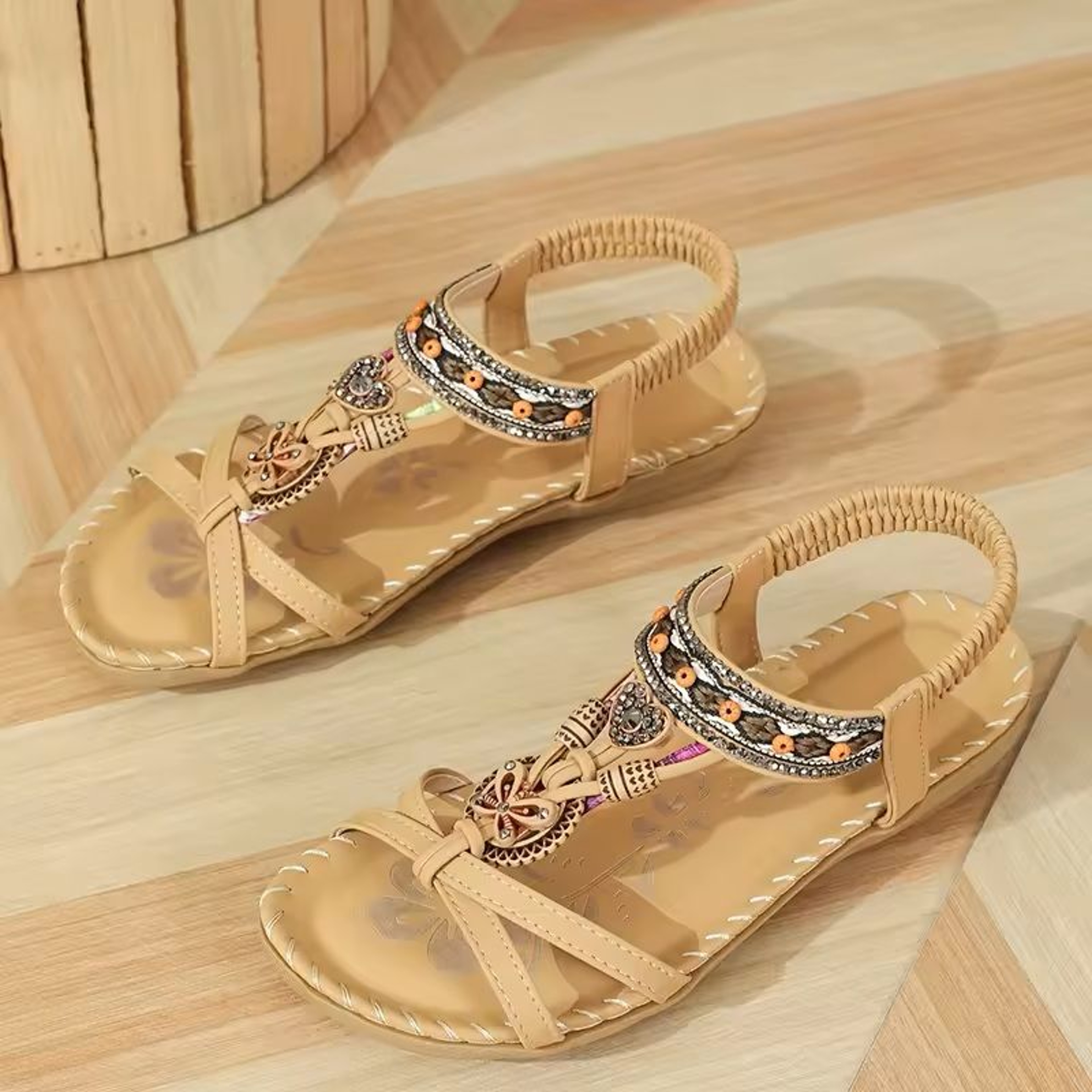 EasyStride Womens Casual Walking Sandals 16