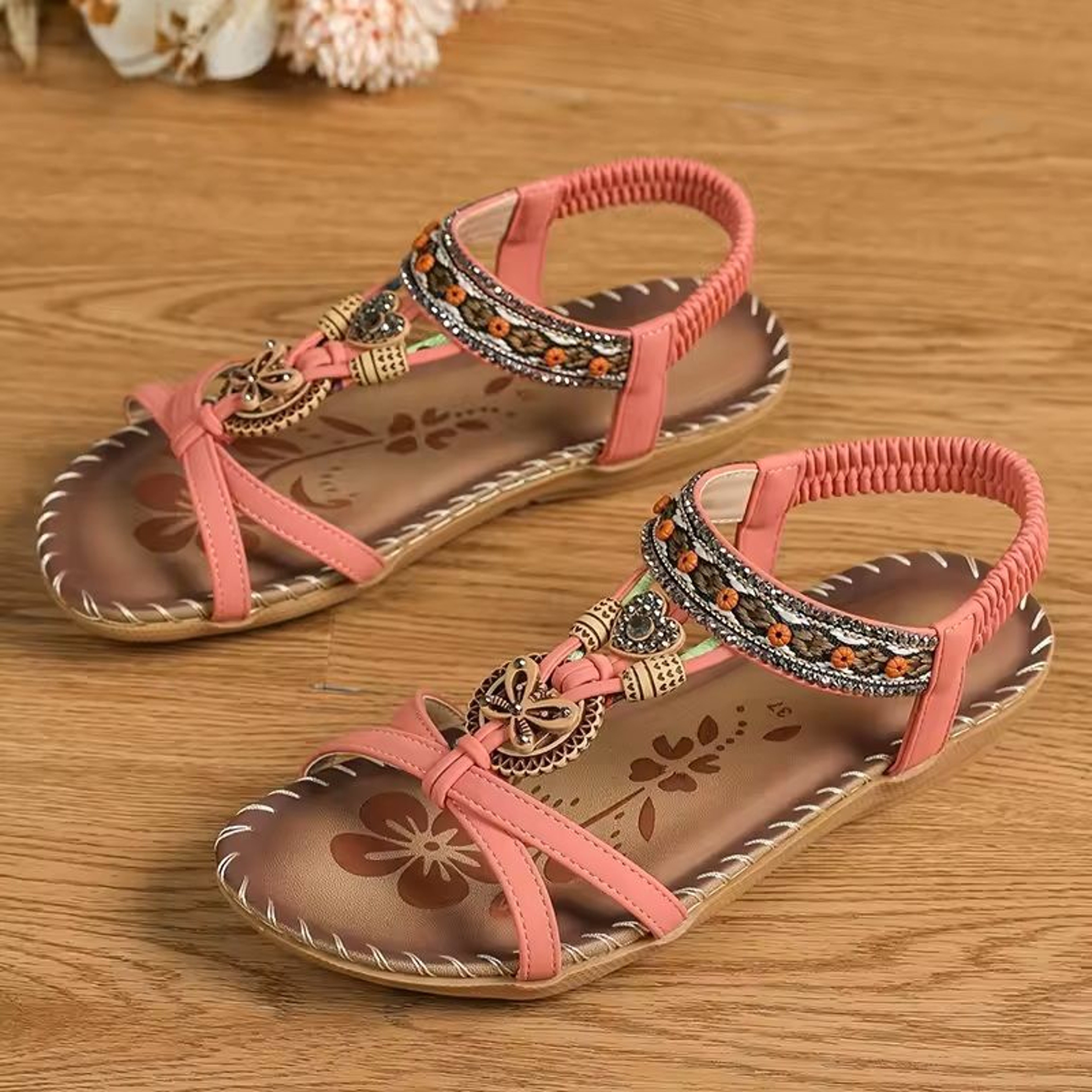 EasyStride Womens Casual Walking Sandals 27
