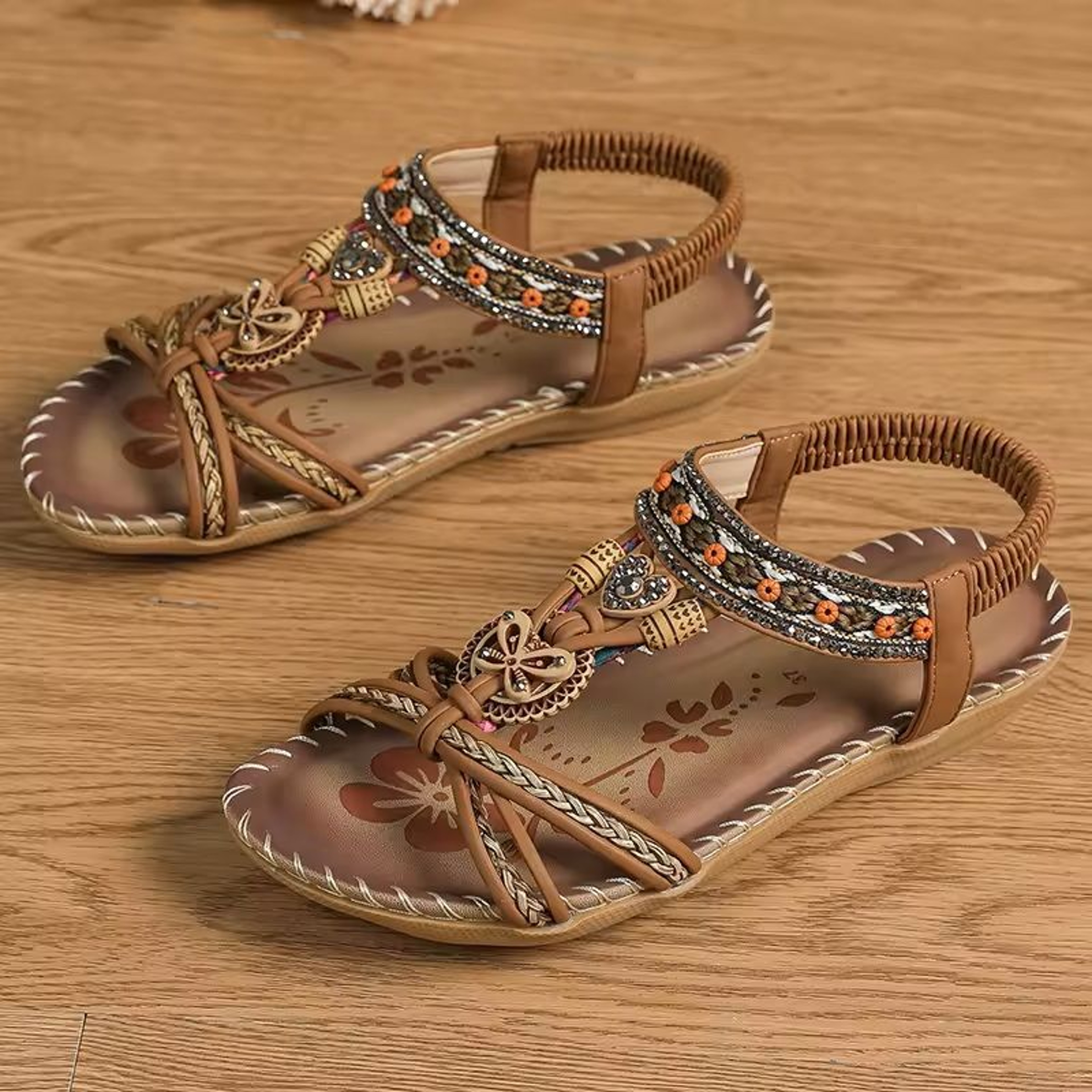 EasyStride Womens Casual Walking Sandals 25