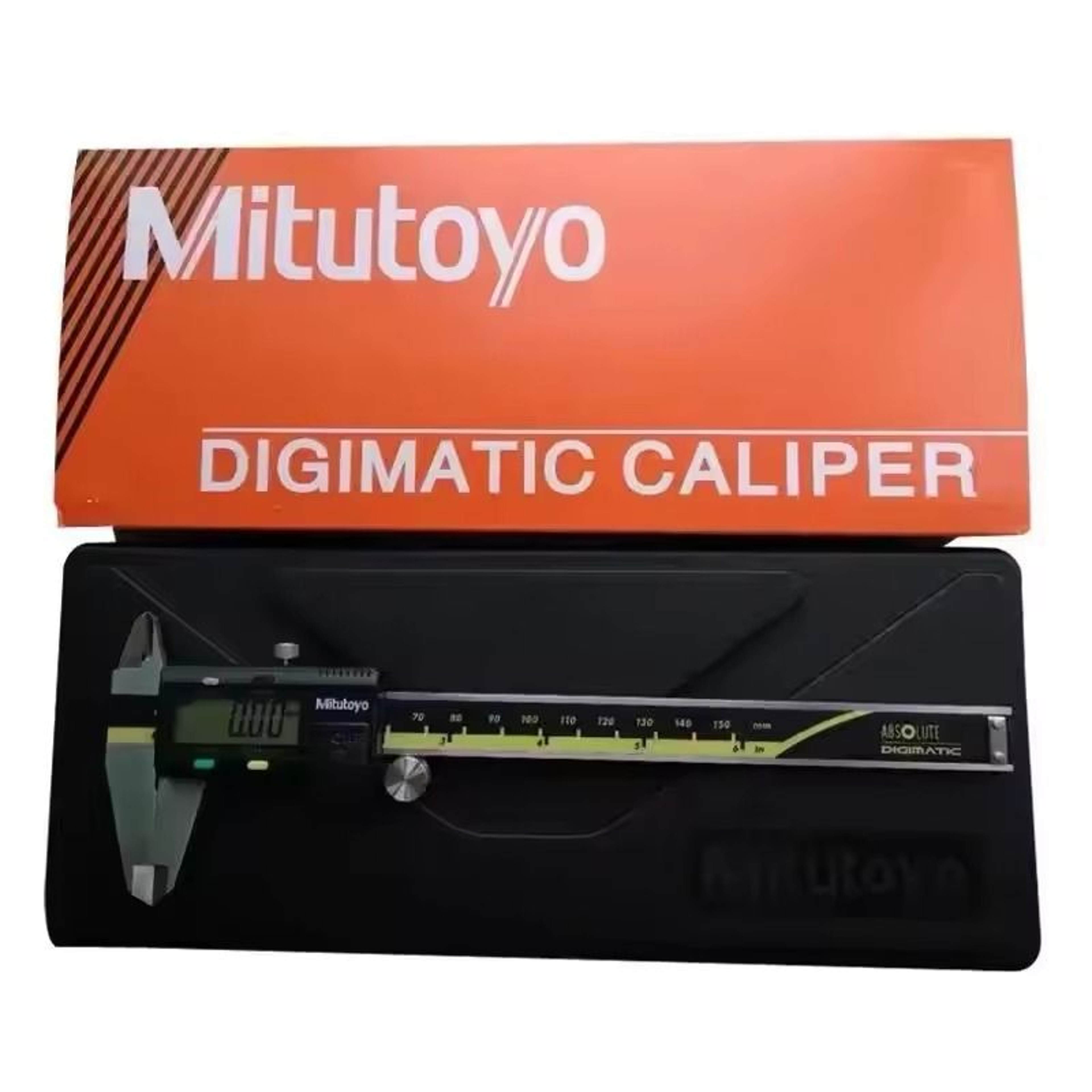 Mitutoyo Digital Vernier Caliper Stainless Steel LCD Measuring Tool 150mm 200mm 300mm 1