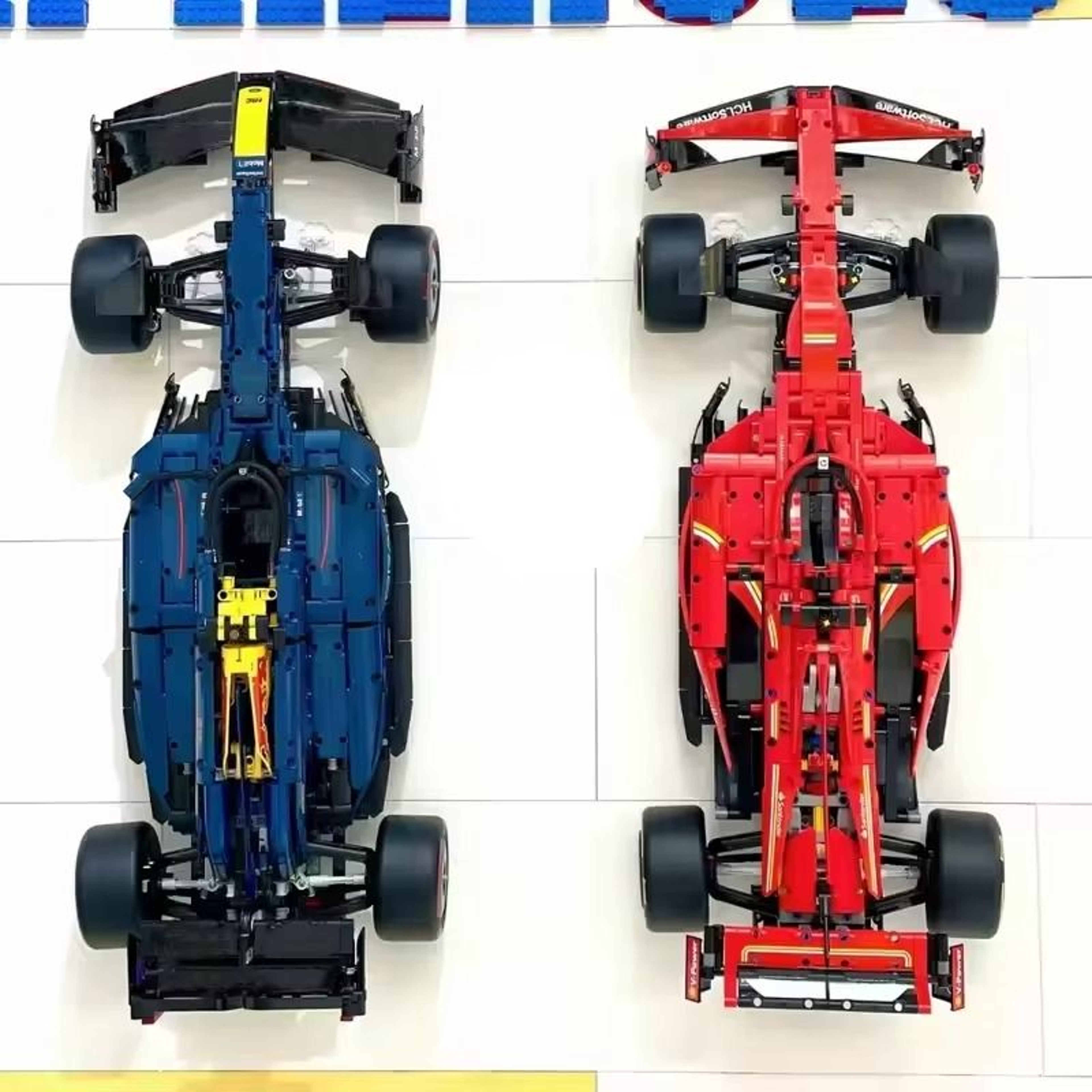 Technical RB20 F1 Racing Car Building Blocks Kit 1639PCS For Adults 2