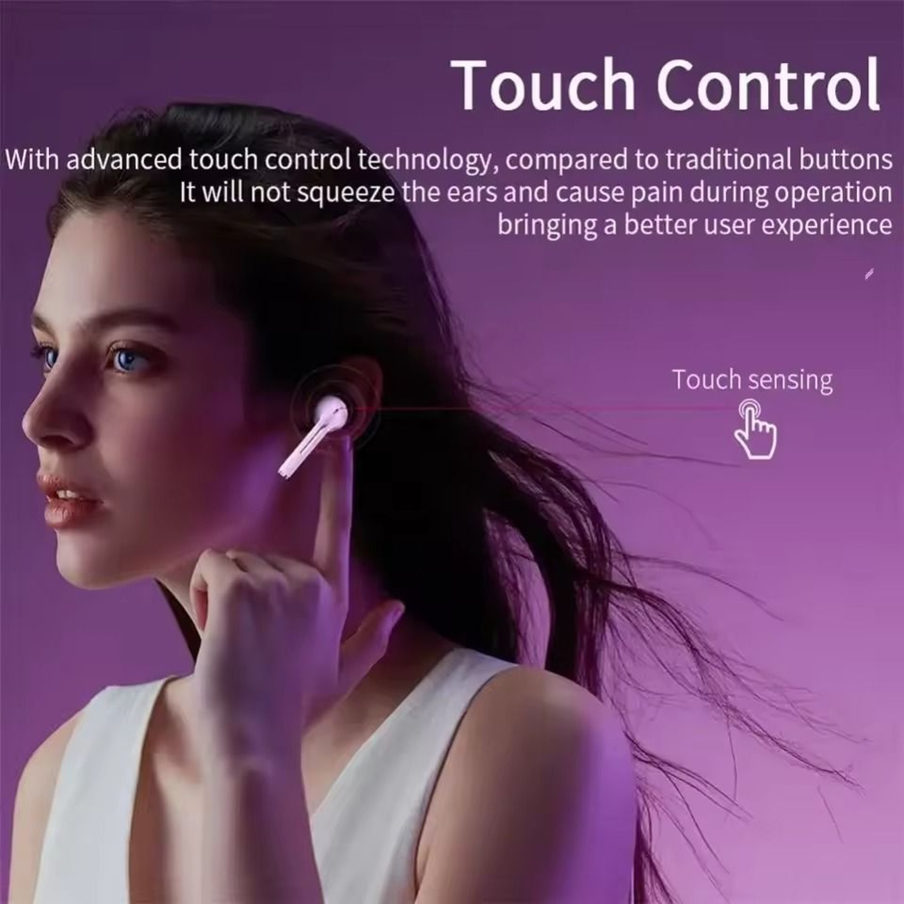 True Wireless Bluetooth 53 Earbuds With Noise Cancelling And HD Sound 4