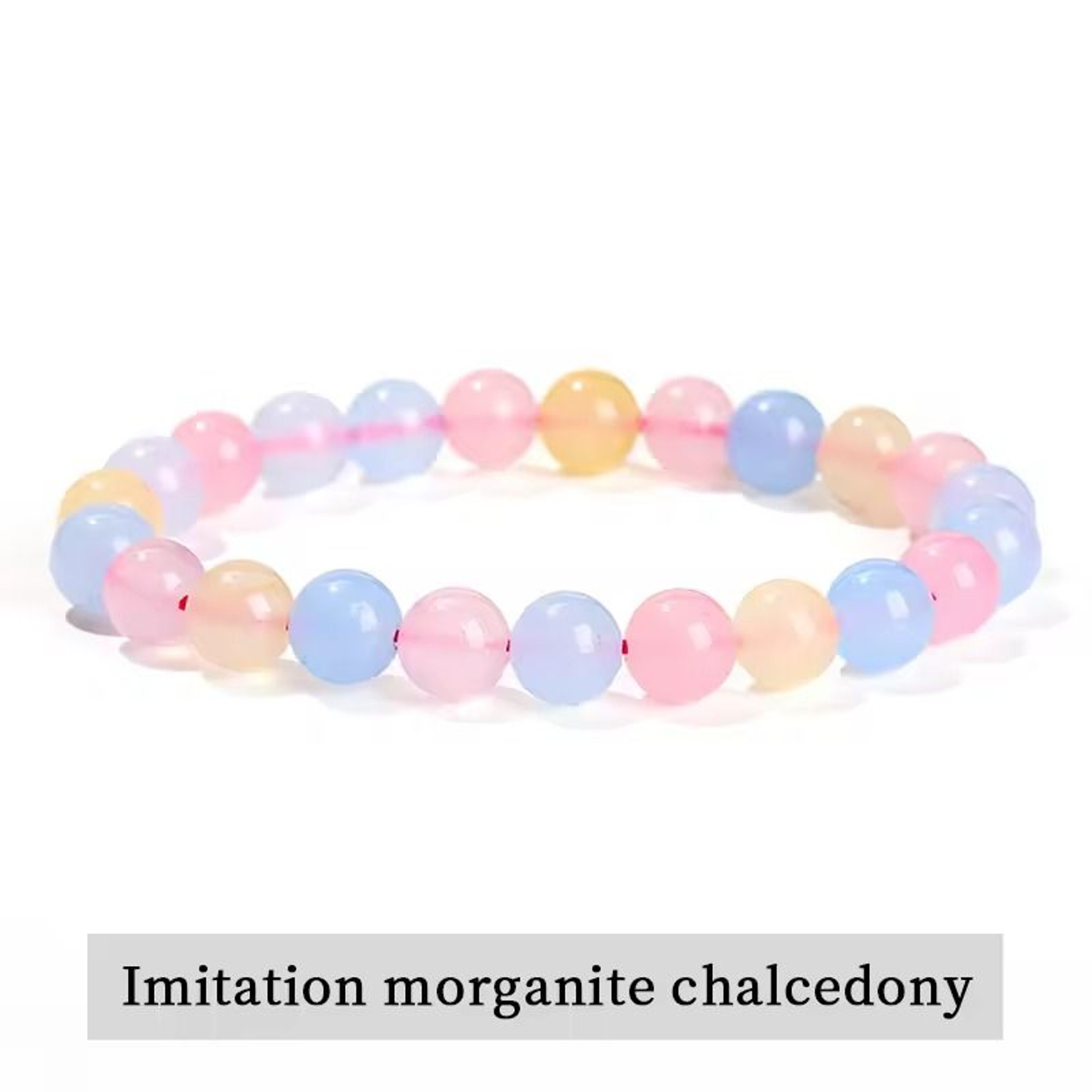 Natural Stone Bead Bracelet With Amethyst Tiger Eye And Crystal Quartz 7