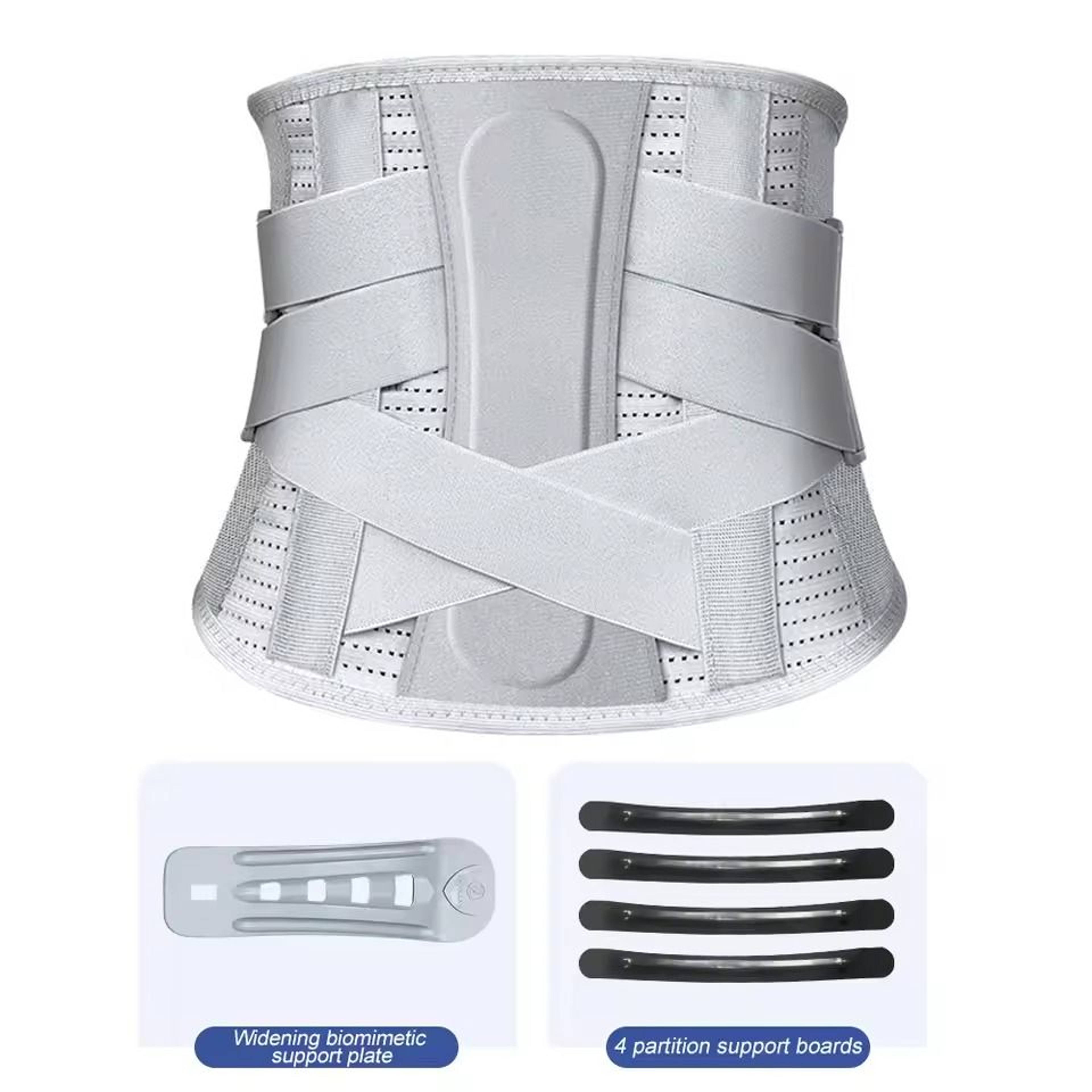 Lumbar Support Belt With Ergonomic Pad For Lower Back Pain And Posture Relief 4