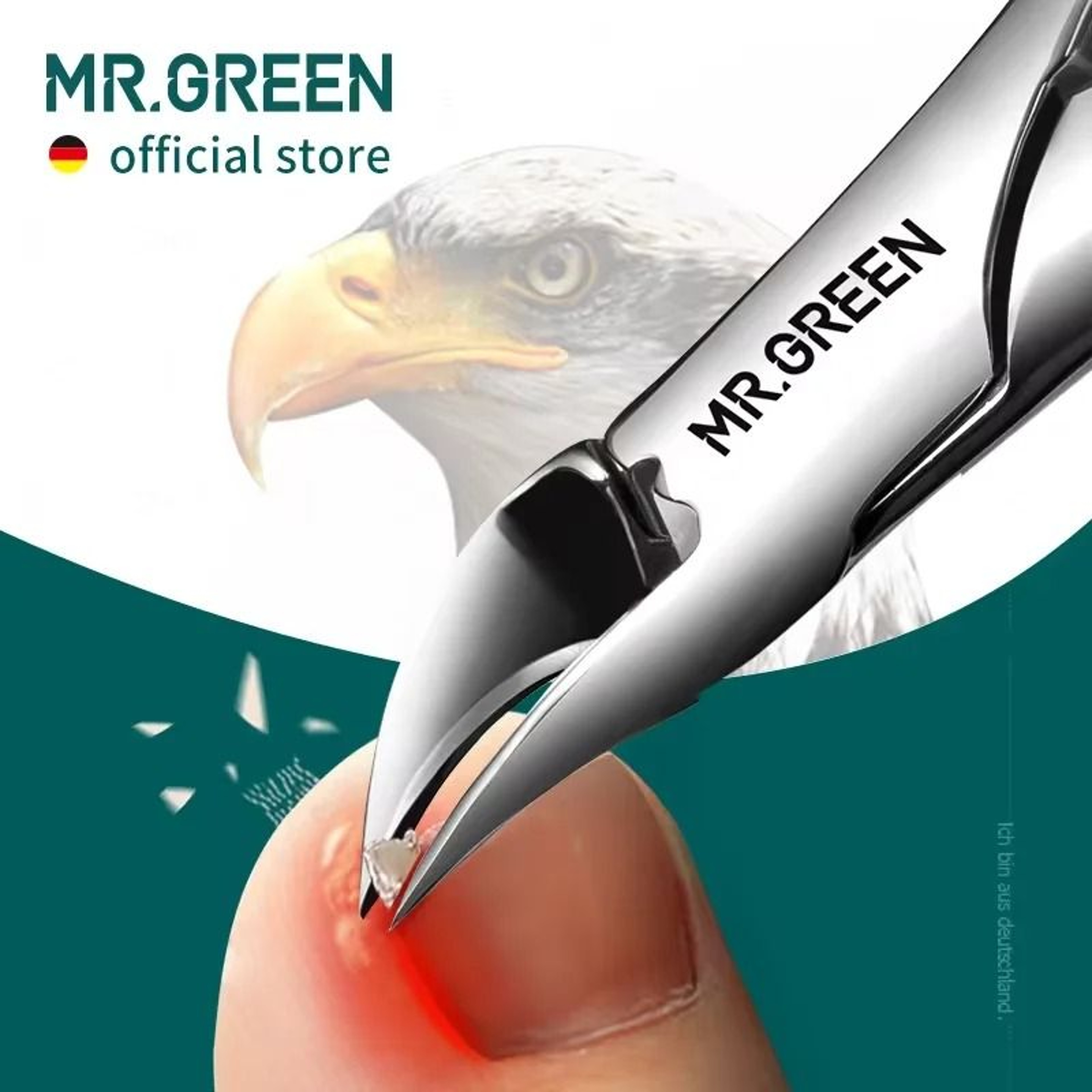 Professional Stainless Steel Toenail Clippers With Anti Splash Design For Ingrown Nails And Pedicur 0