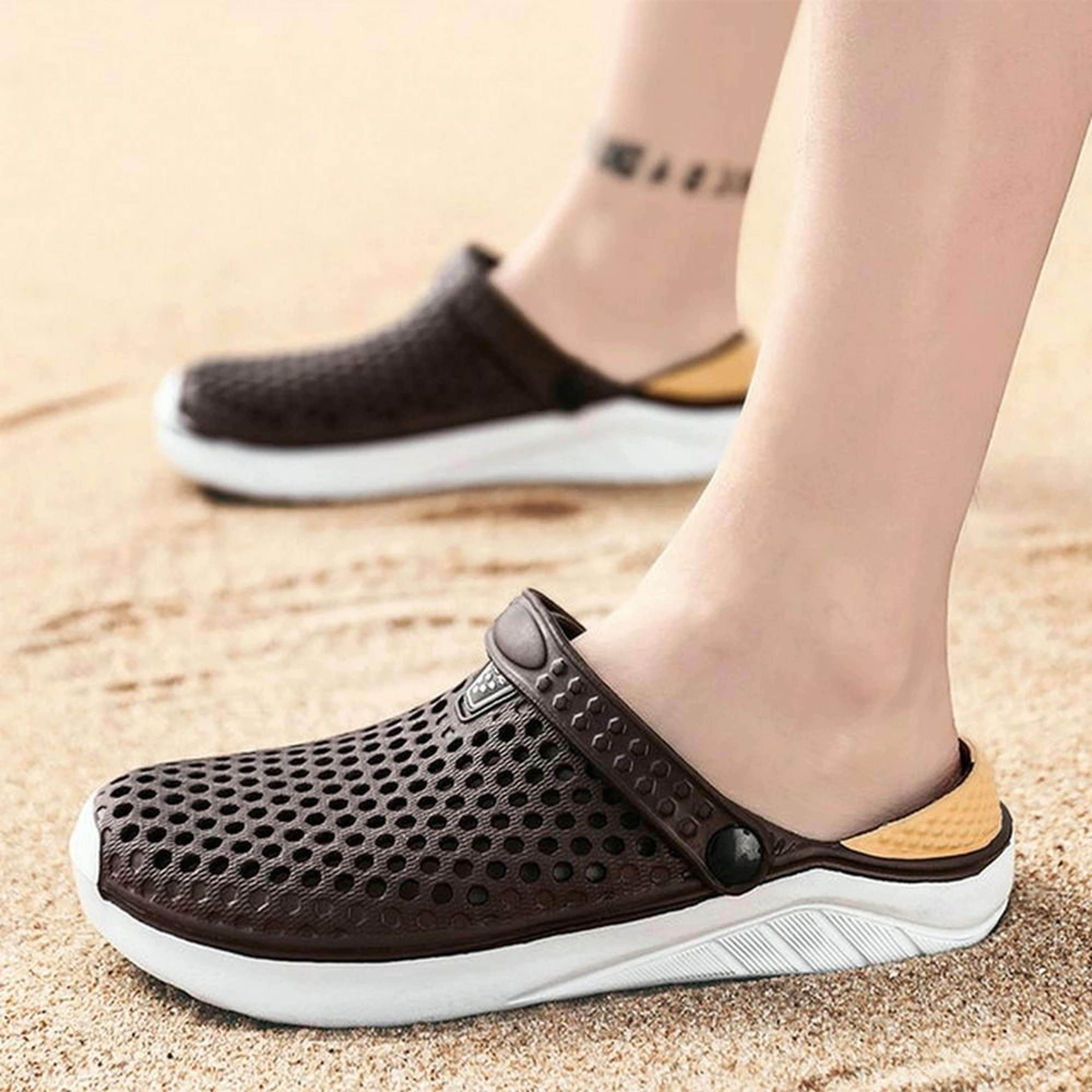 Unisex Waterproof Thick Sole Beach Sandals With Anti Slip Design For Men And Women 3