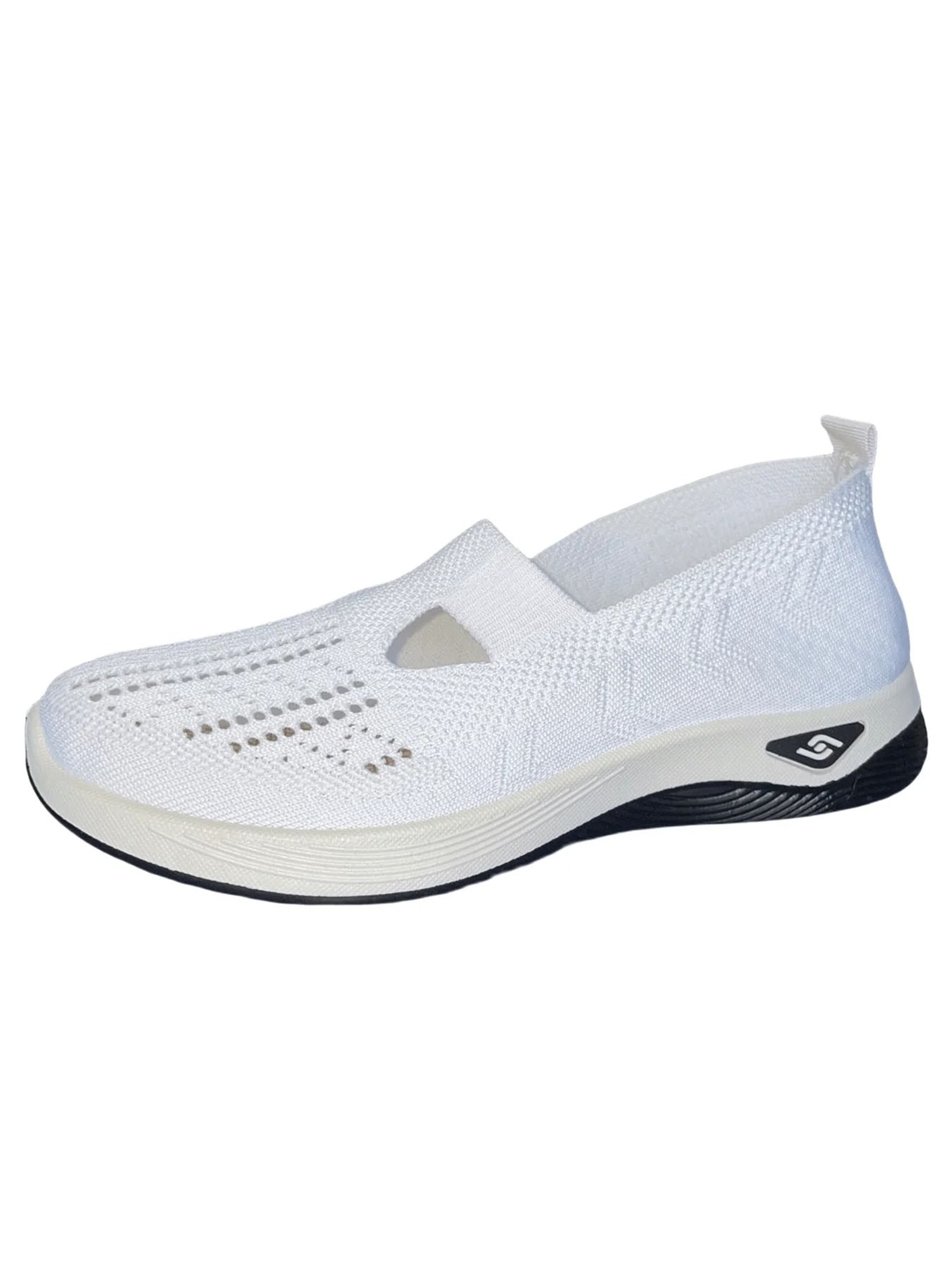 Breathable Knit LowTop Casual Sneakers For Women  Lightweight Summer Walking Shoes 16