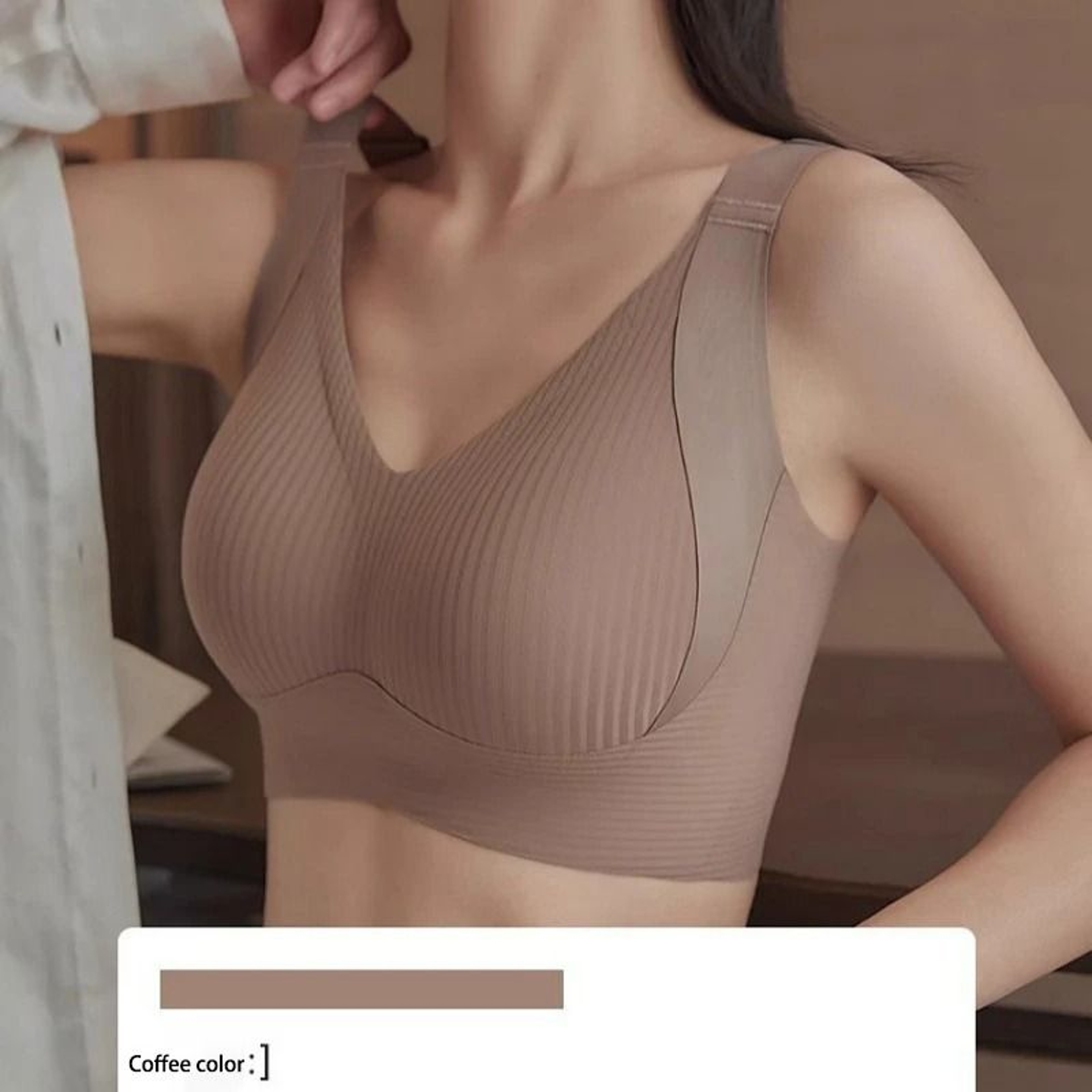 Seamless Push Up Wireless Bra With Removable Pads And Adjustable Band For Women M To 4XL 8