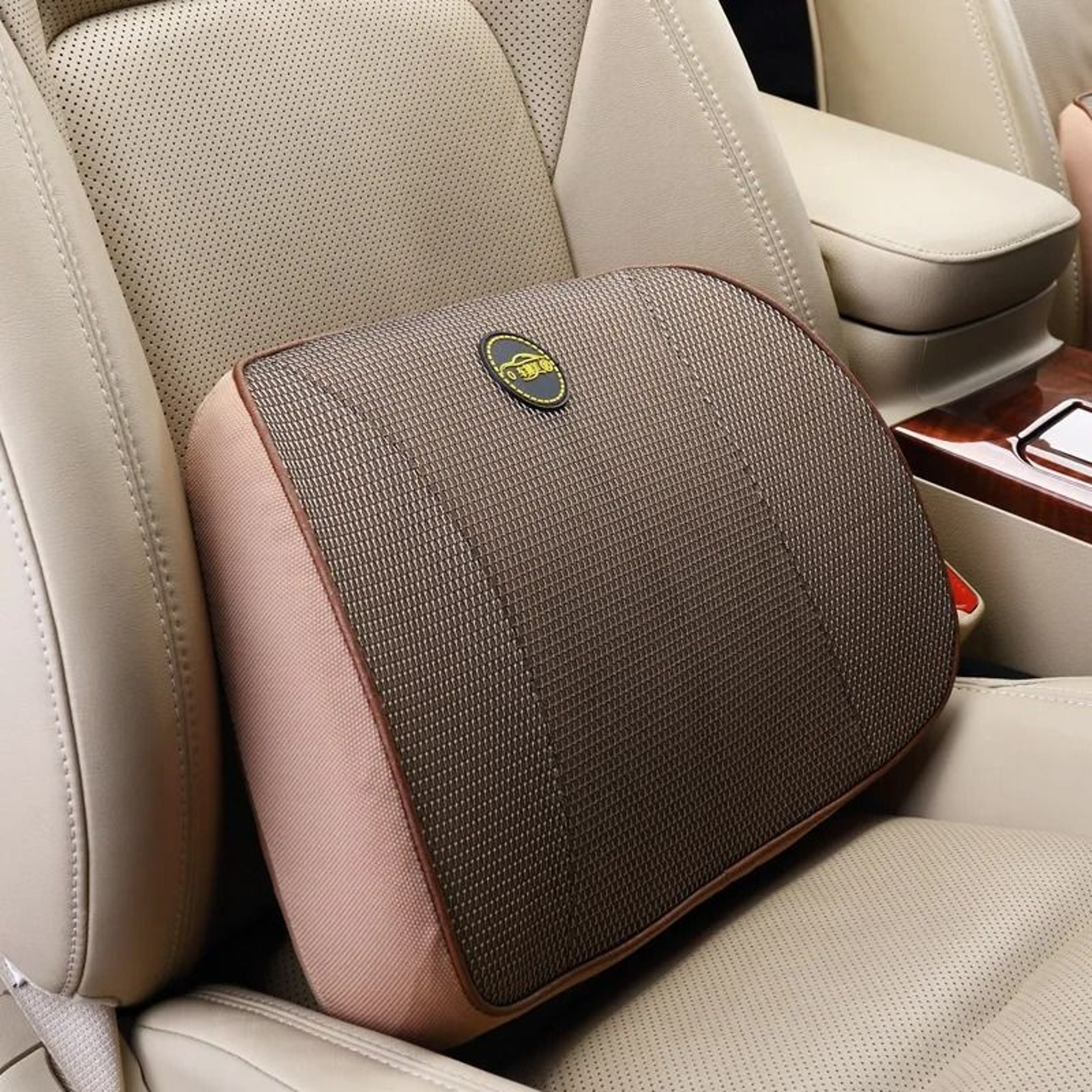 Orthopedic Memory Foam Seat Cushion Set For Car Office And Lumbar Back Support 4