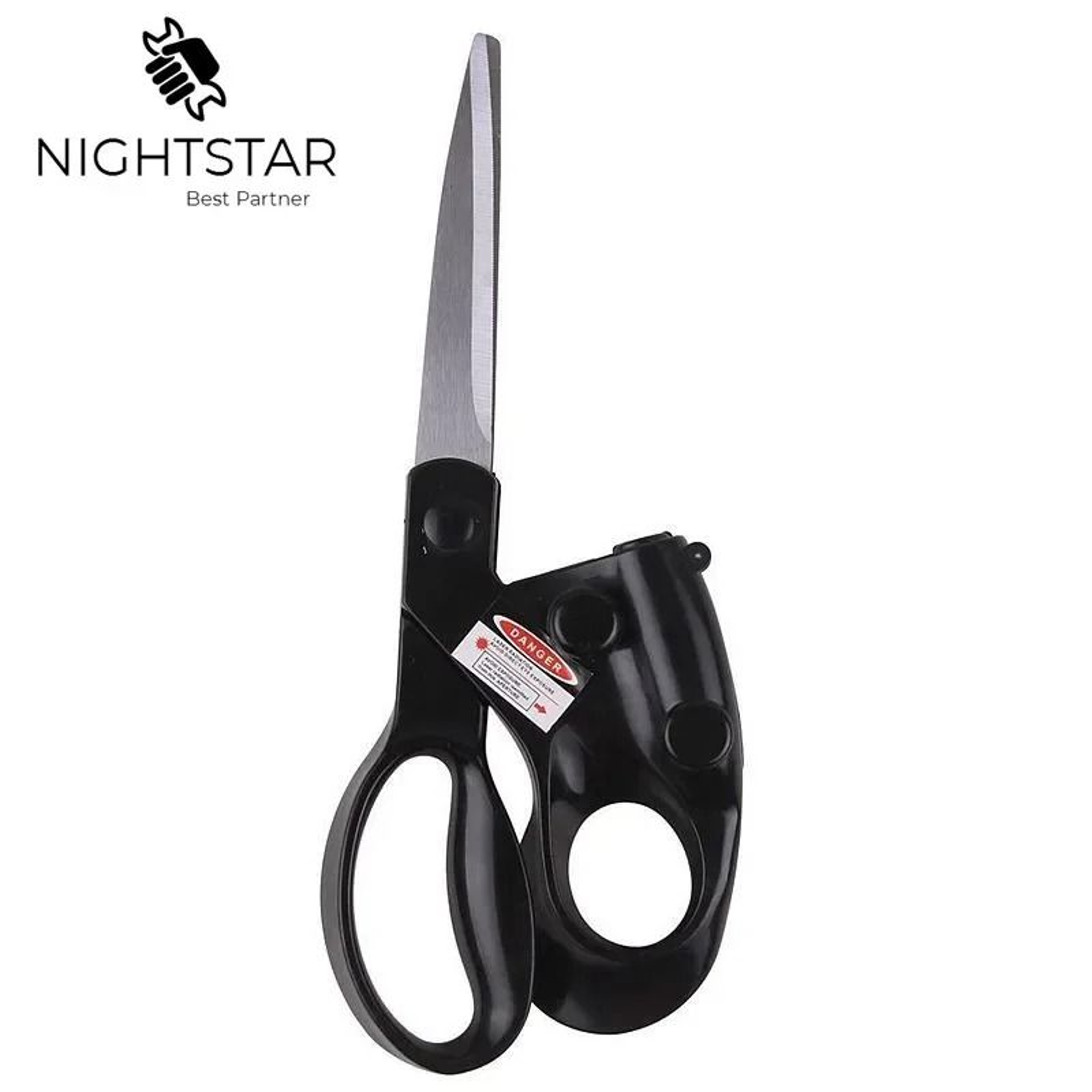 Laser Guided Precision Scissors For Cutting Fabric Gift Wrap And Craft Projects 0