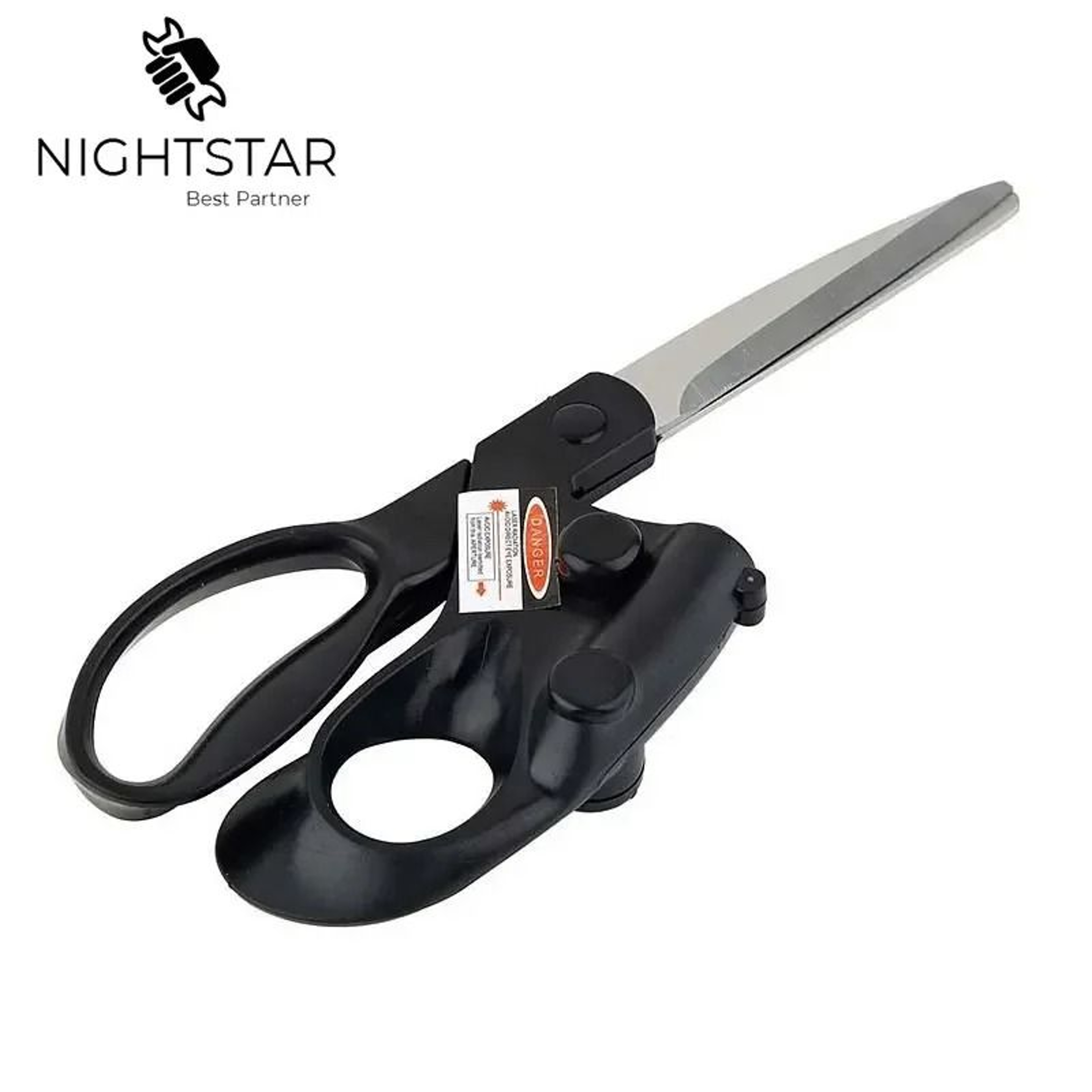 Laser Guided Precision Scissors For Cutting Fabric Gift Wrap And Craft Projects 2