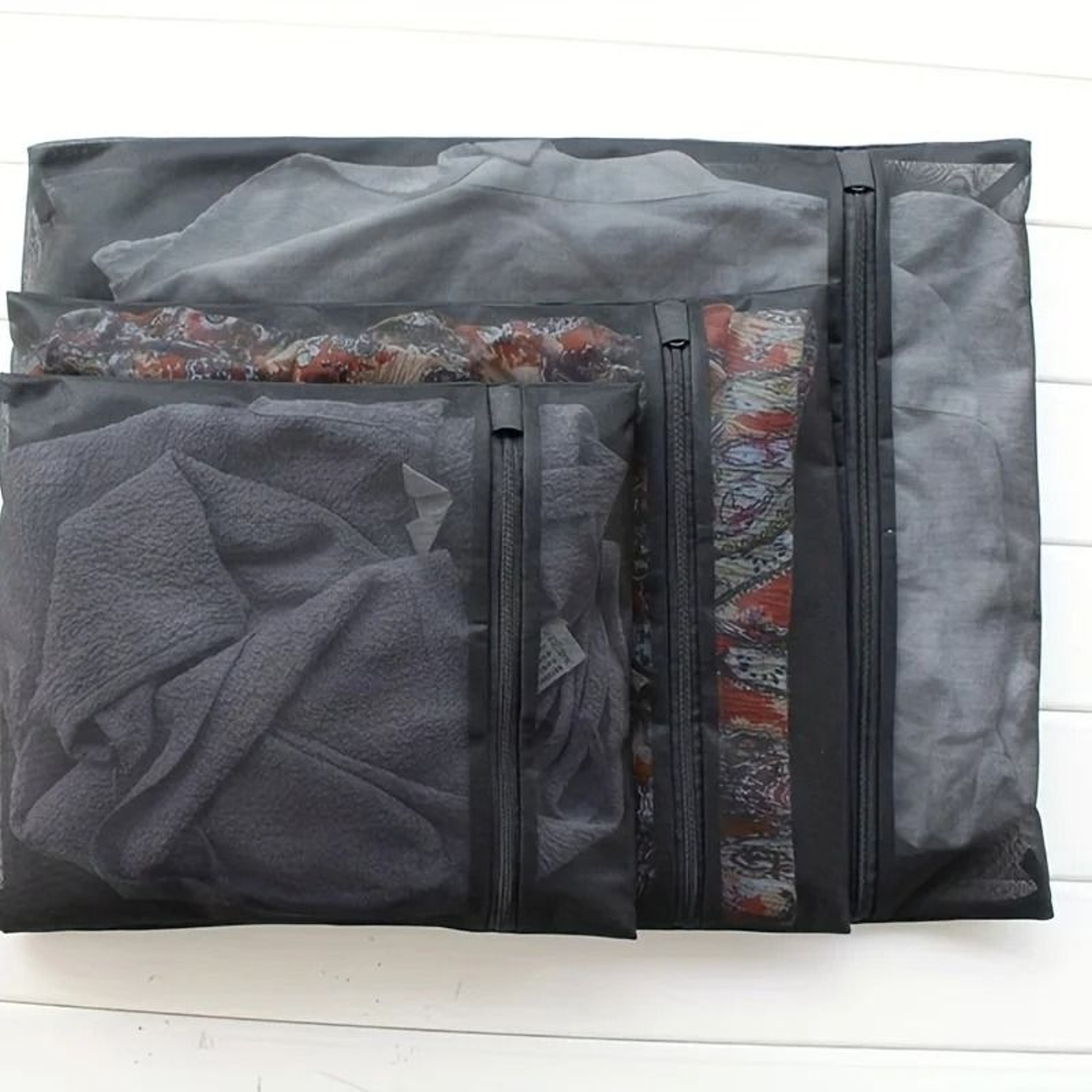 3 Pack Heavy Duty Mesh Laundry Bags For Washing Machine Use And Clothing Protection 1