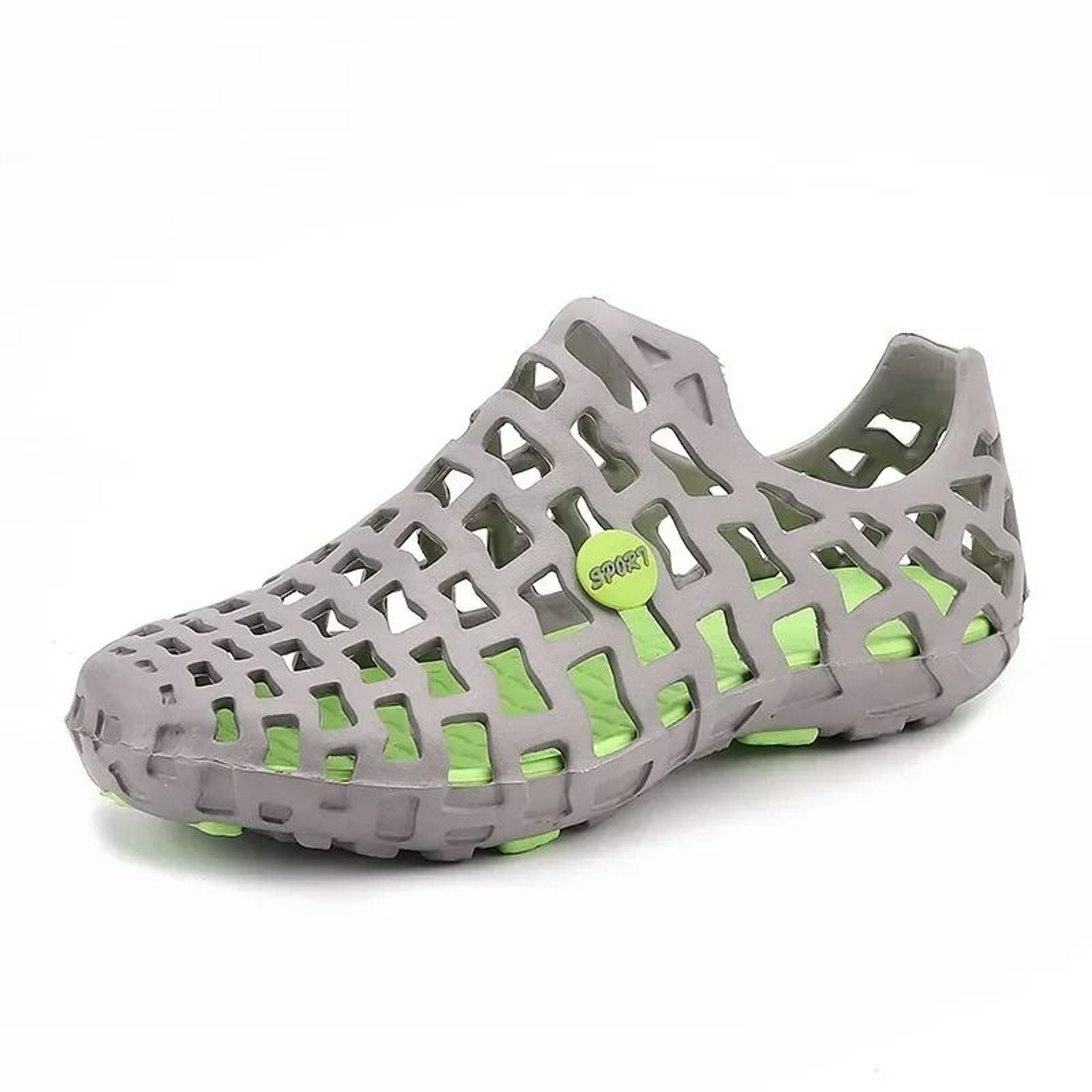 Unisex Lightweight Summer Slip On Garden Clogs Jelly Water Sandals For Beach And Casual Wear 8