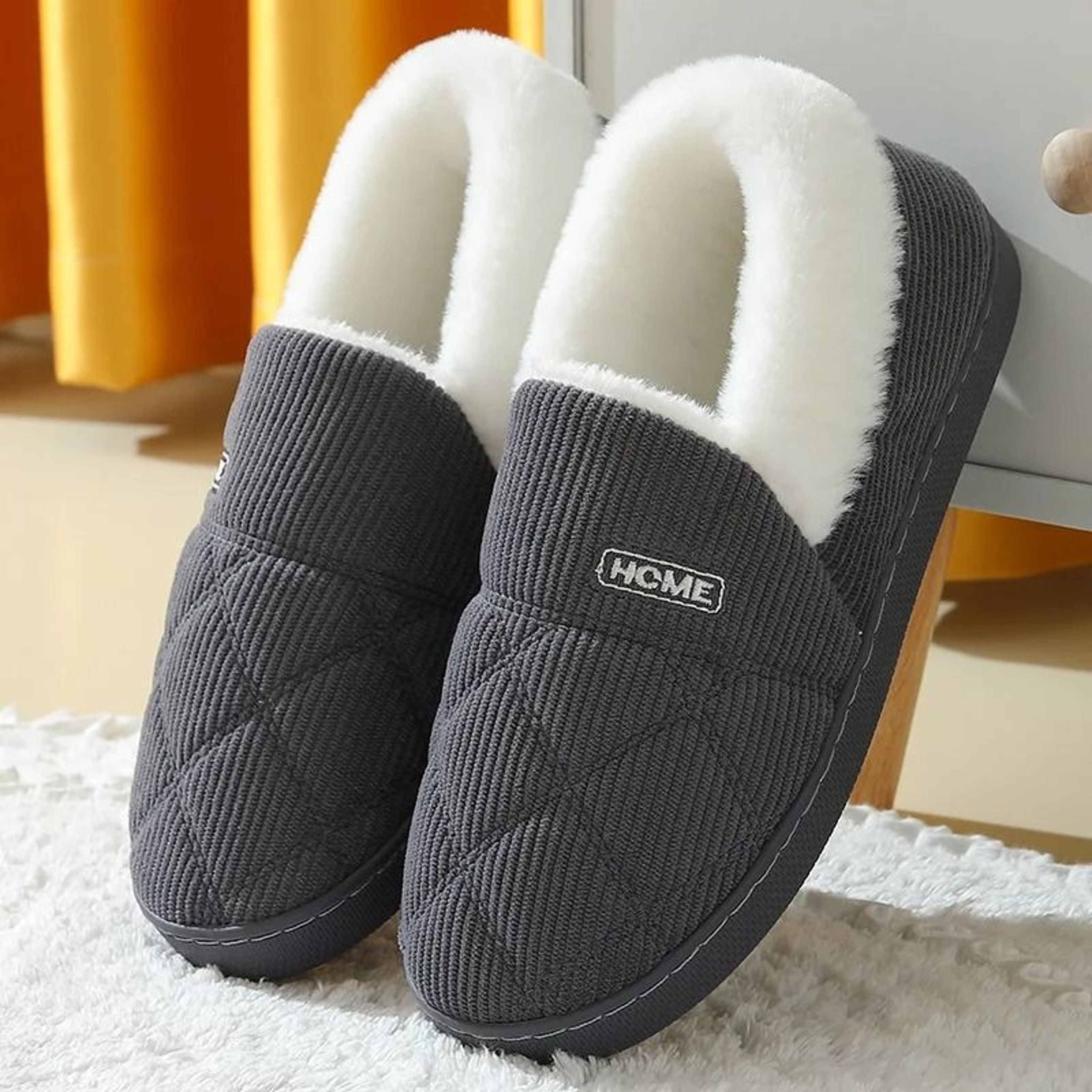 Comwarm Women Winter Plush Fur Slippers With Thick Soft Sole And Anti Slip Design For Indoor And Ou 11