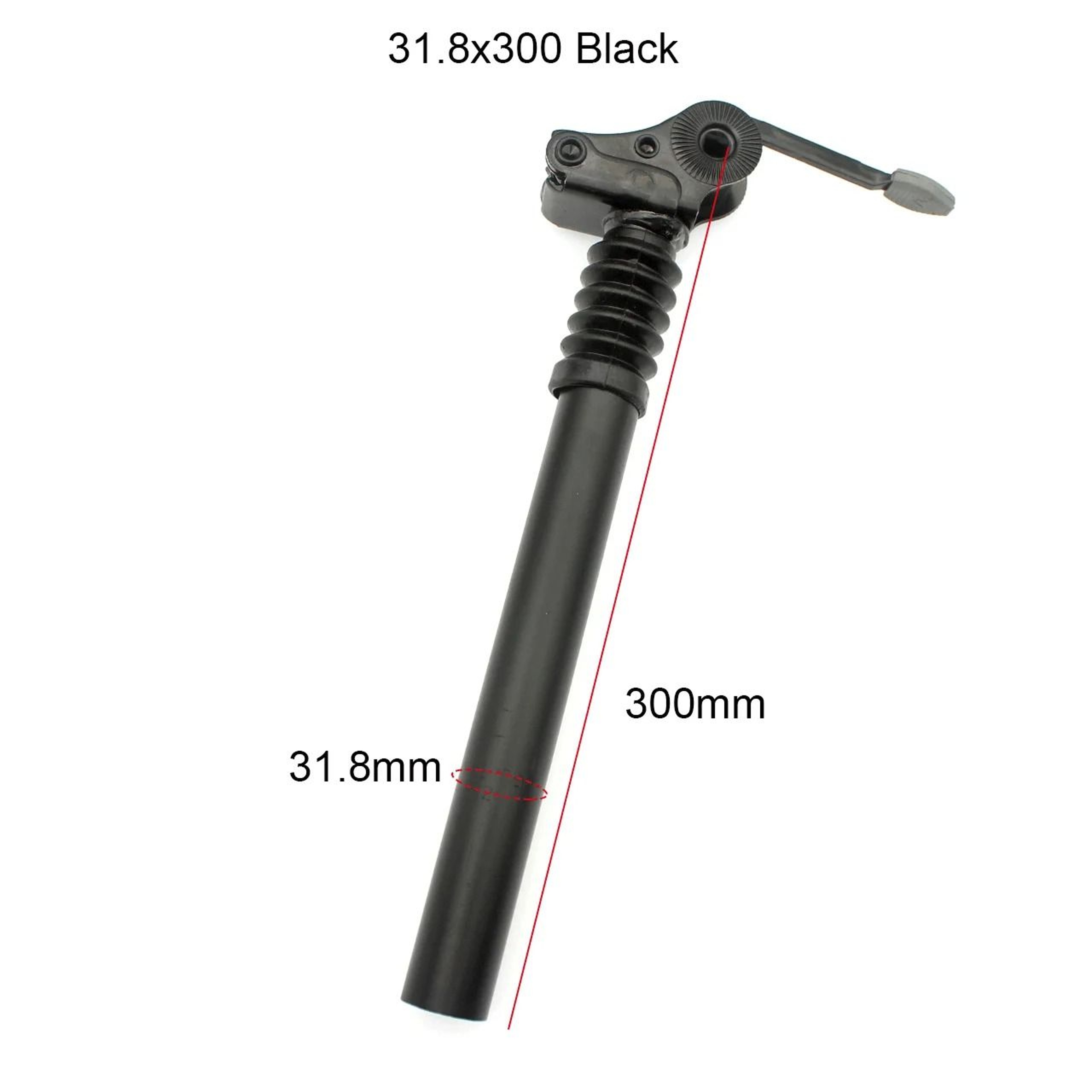 Suspension Damping Aluminum Alloy Seatpost For Folding And E Bikes Multiple Sizes 24