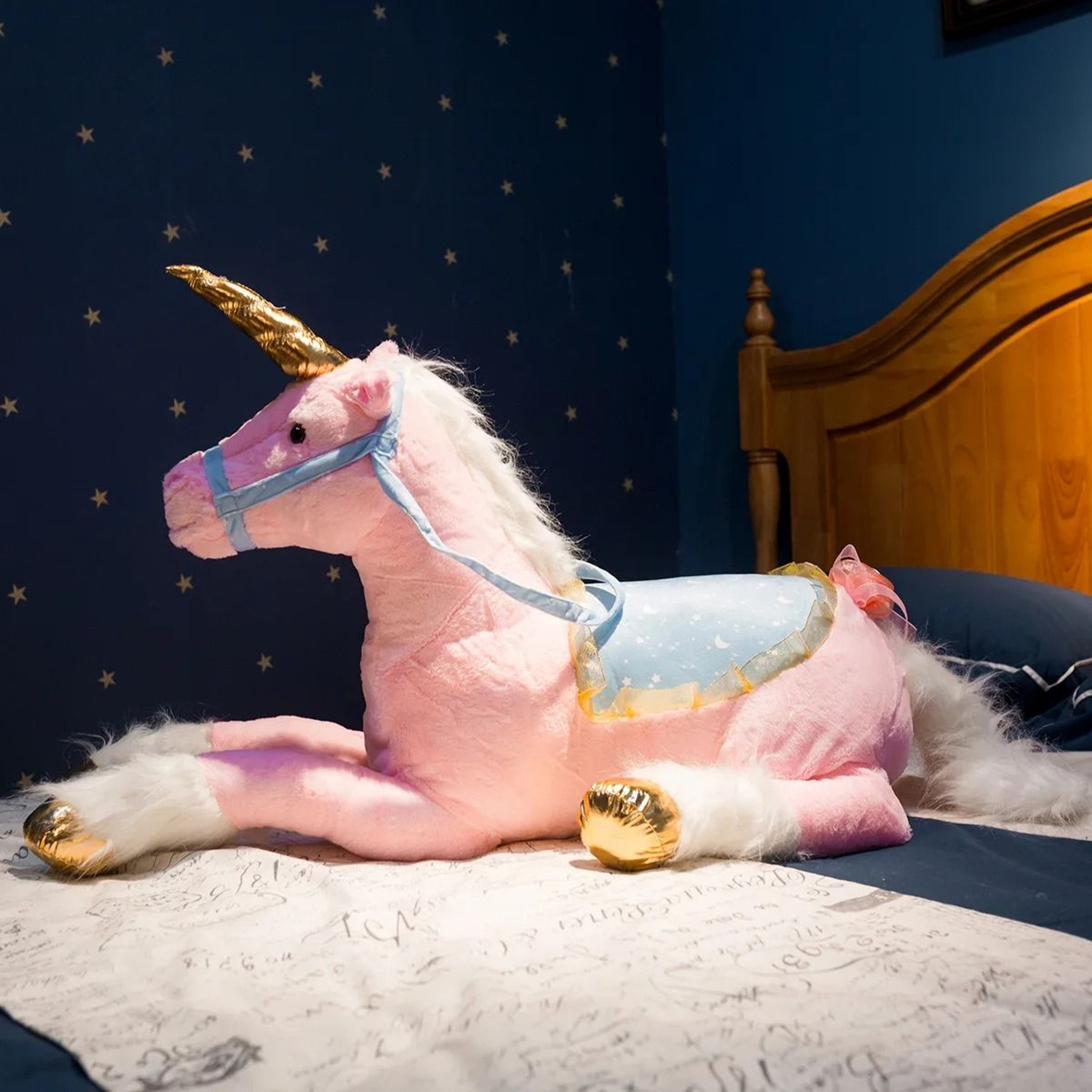 Large 100 Cm Unicorn Plush Toy Soft Stuffed Animal For Kids 6