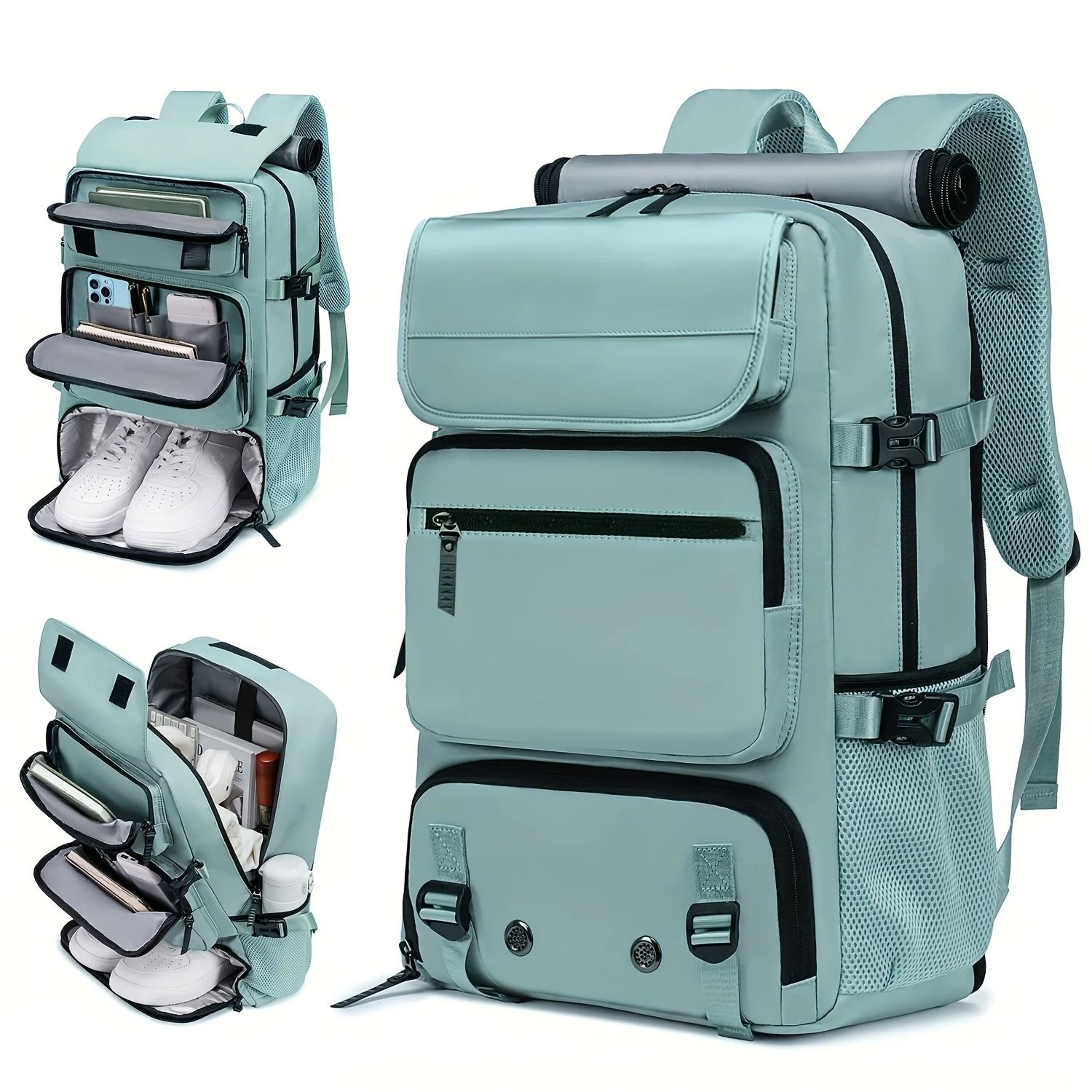 Large Capacity Travel Backpack Fashionable Commuter Bag Multi Functional Three In One Handbag 7