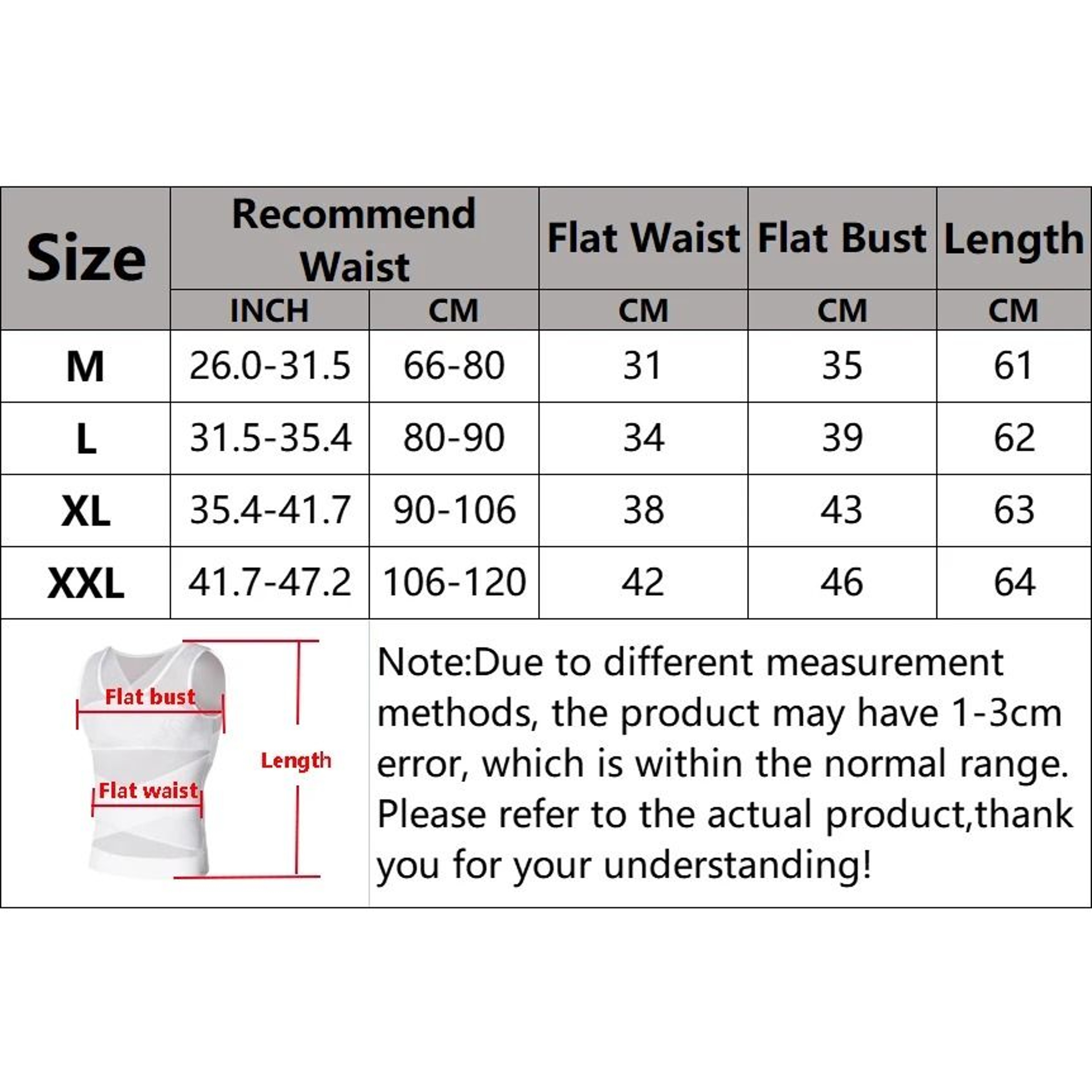 Mens Breathable Compression Tummy Control Undershirt Slimming Body Shaper Tank Top For Workout And  5
