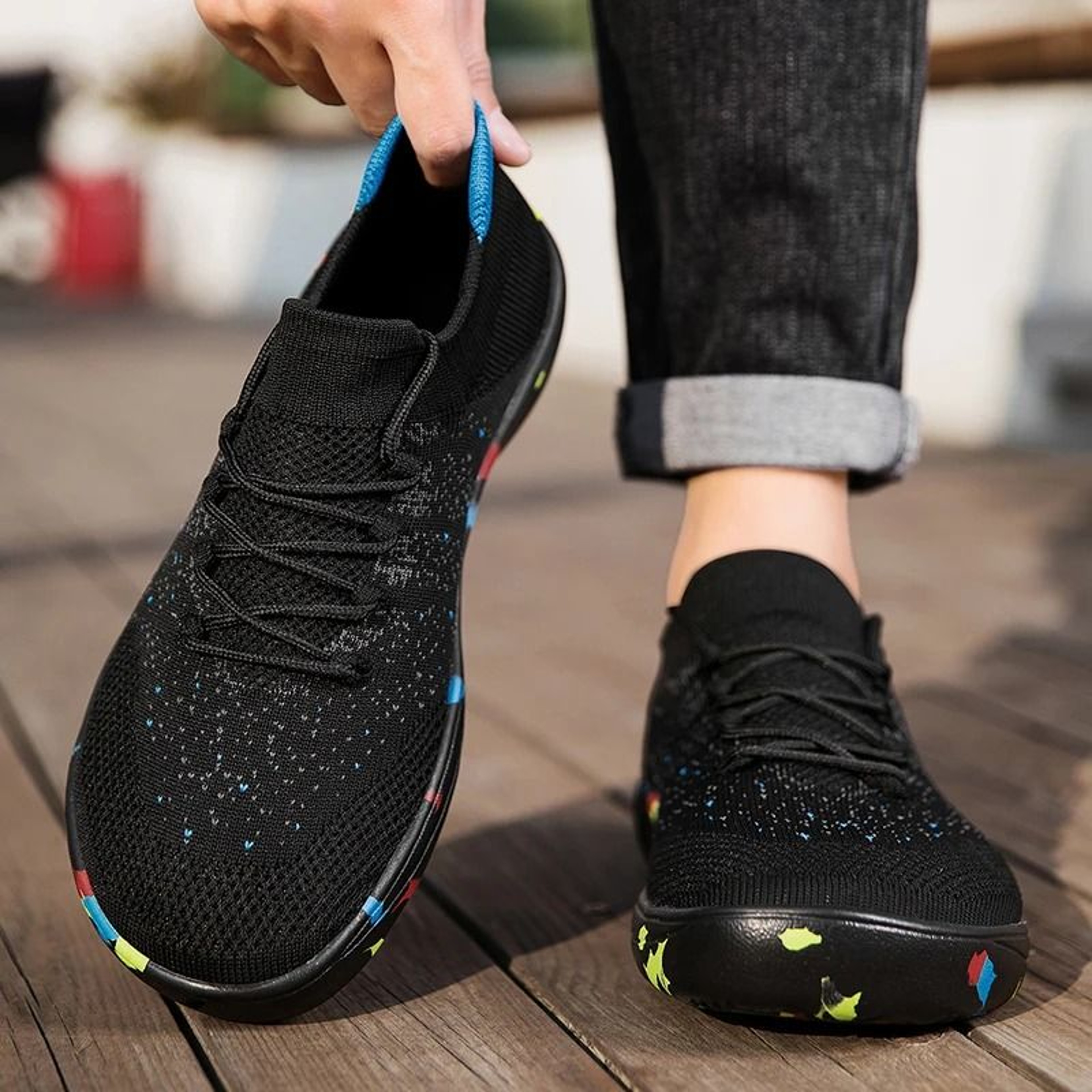Men Wide Casual Shoes Large Size Soft Lightweight Walking Sneakers 17