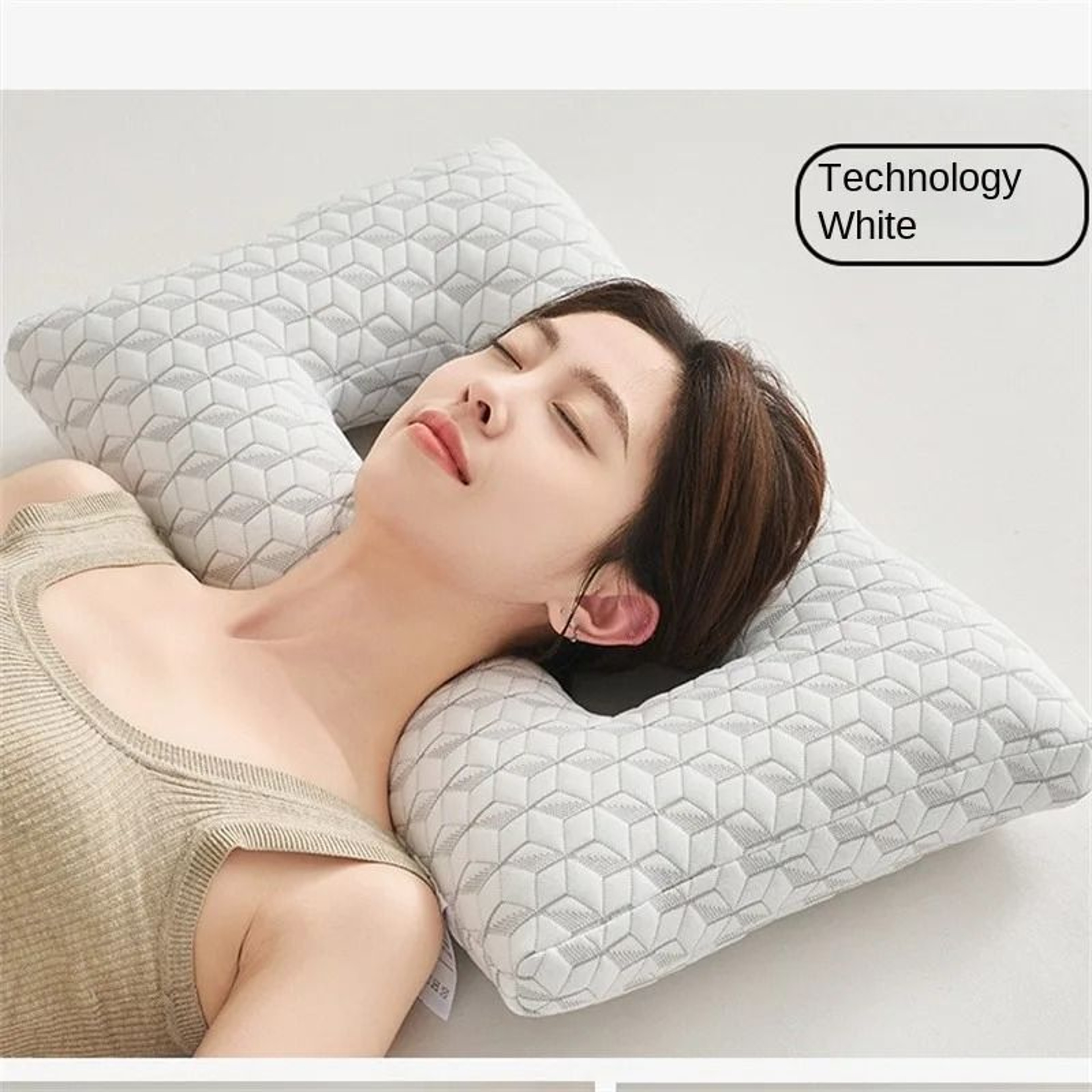 Side Sleeper Ear Protection Pillow For Ear Piercing Comfort And Pressure Relief 5