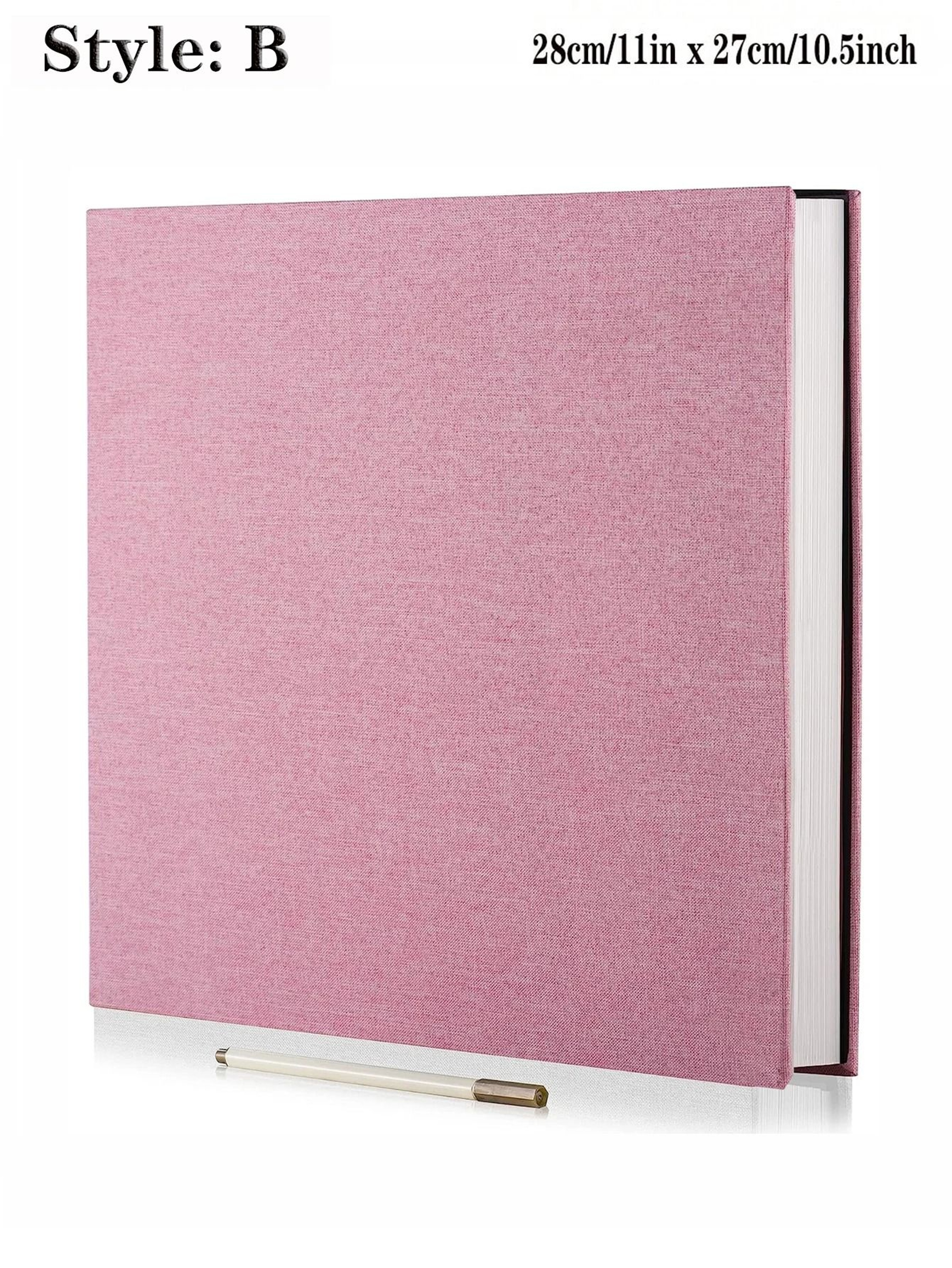 Linen Photo Album Self Adhesive Scrapbook Album For Pictures 14