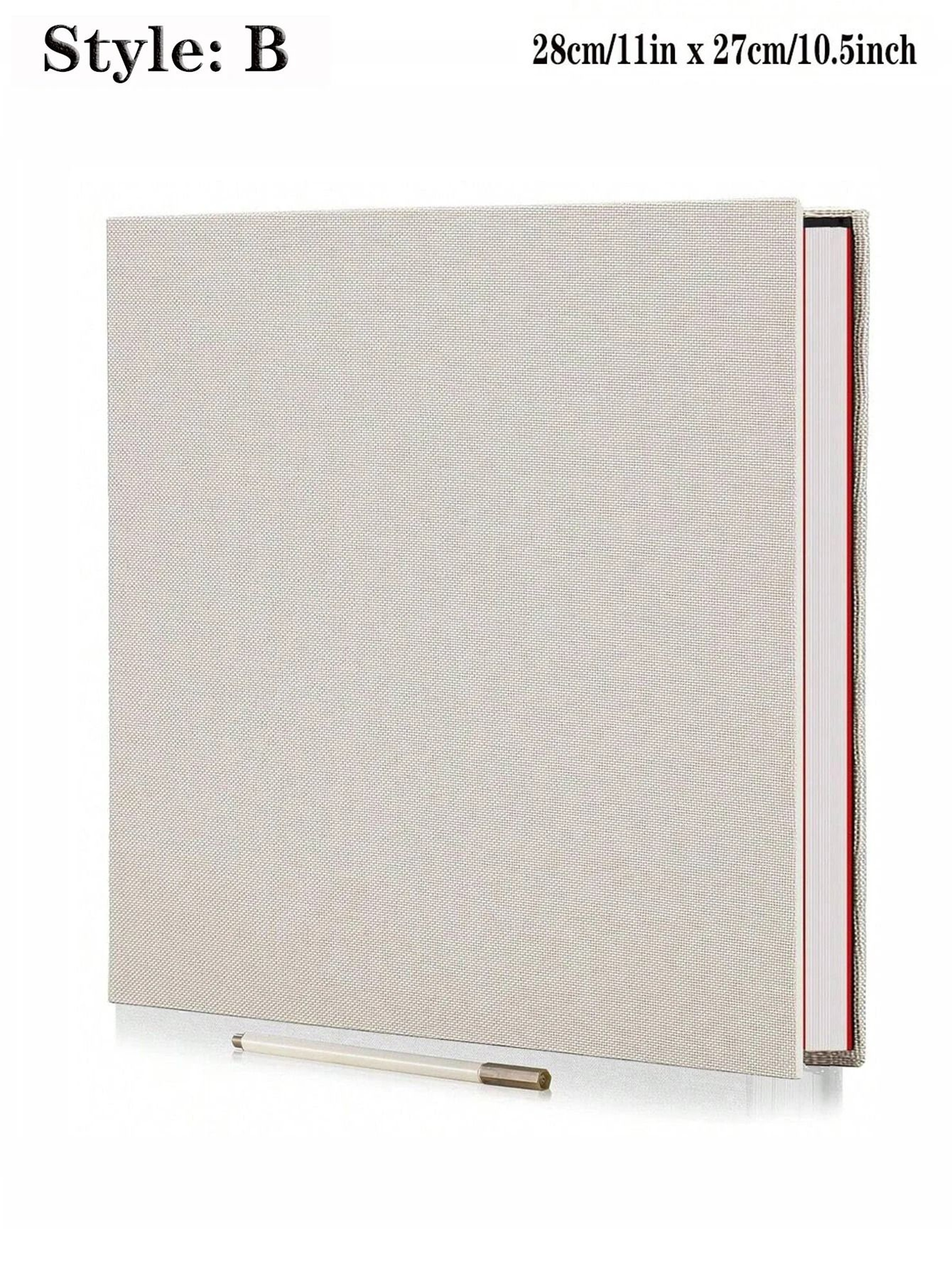Linen Photo Album Self Adhesive Scrapbook Album For Pictures 8